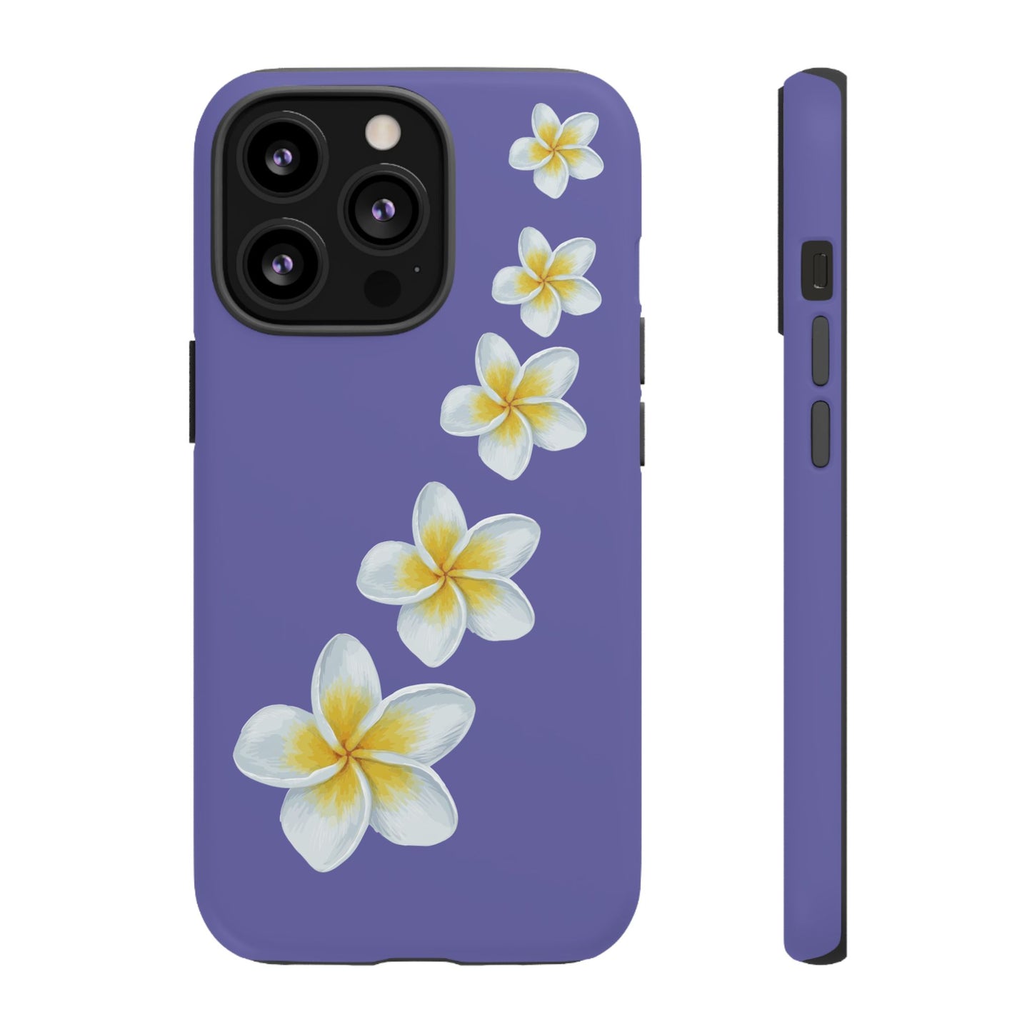 Flower Me Indigo Durable Phone Case