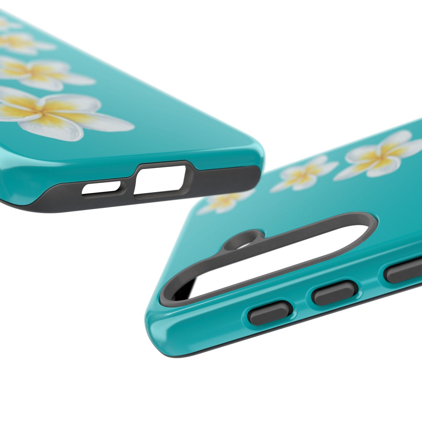 Flower Me Blue Durable Phone Case