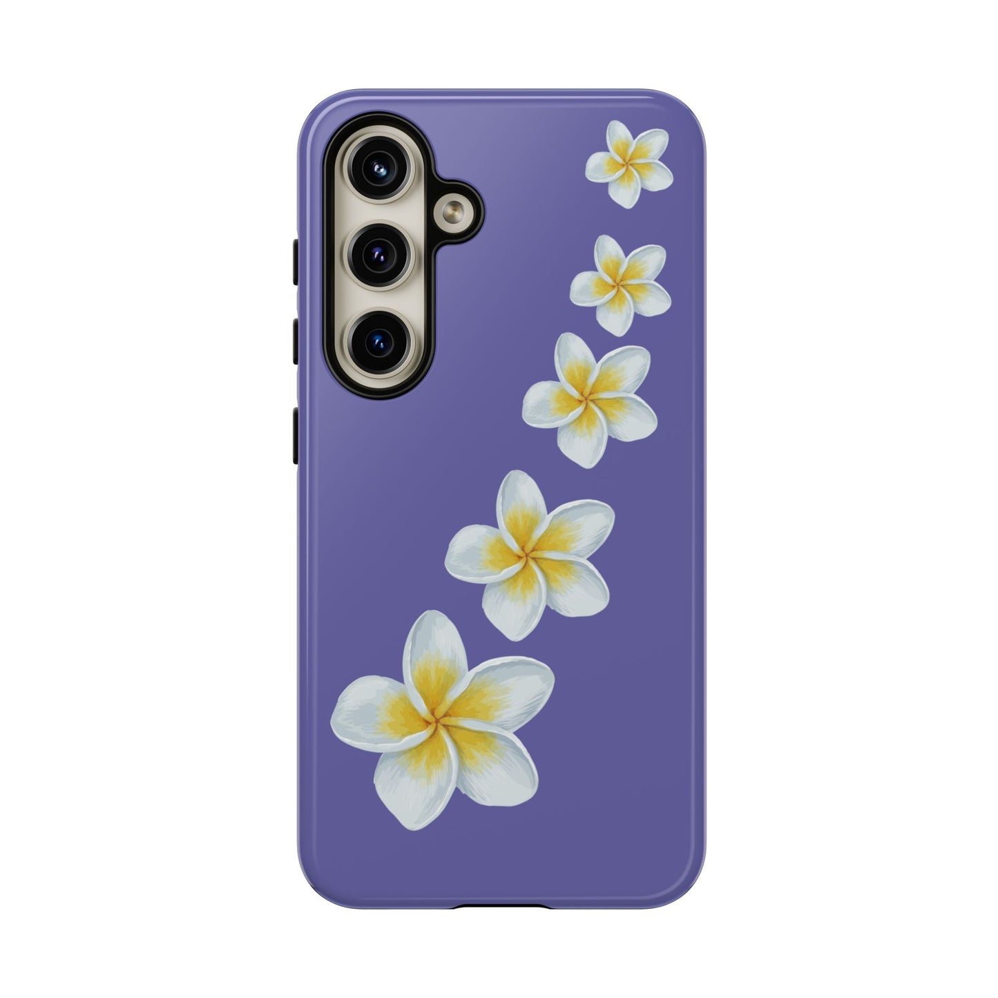 Flower Me Indigo Durable Phone Case