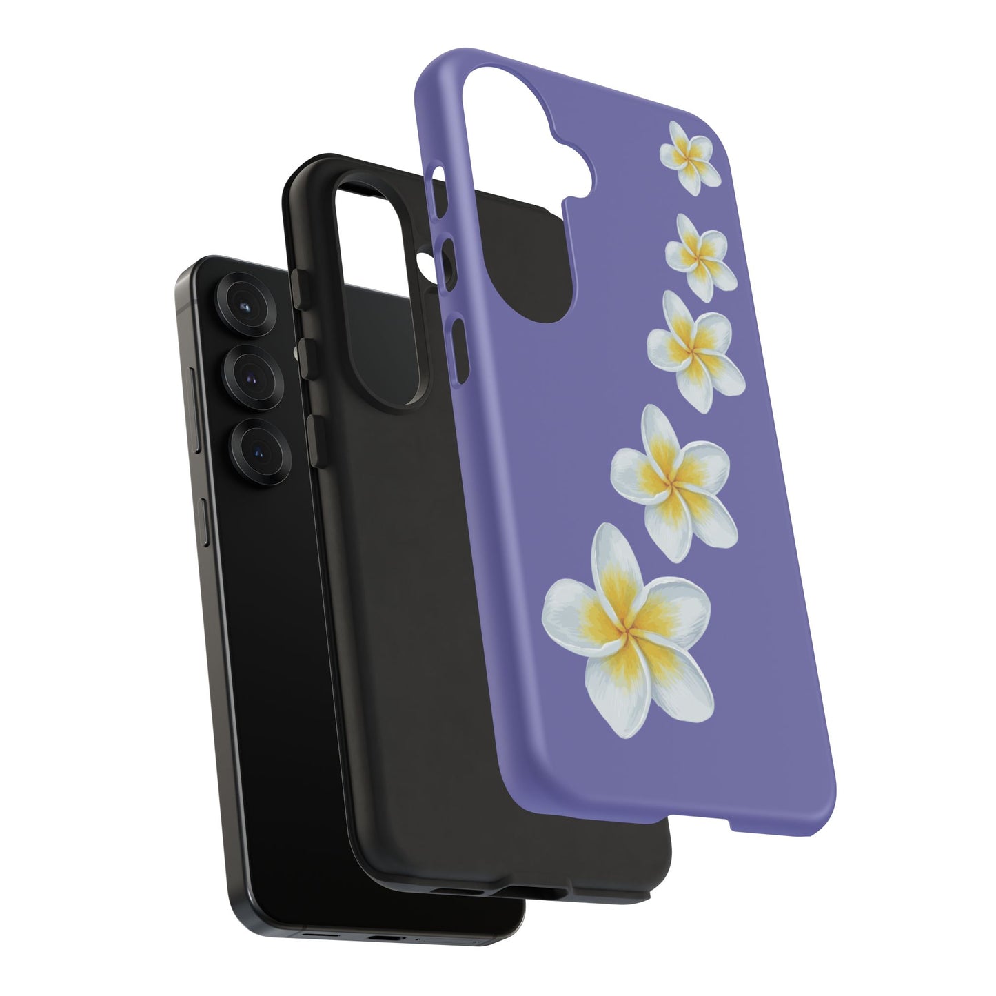 Flower Me Indigo Durable Phone Case