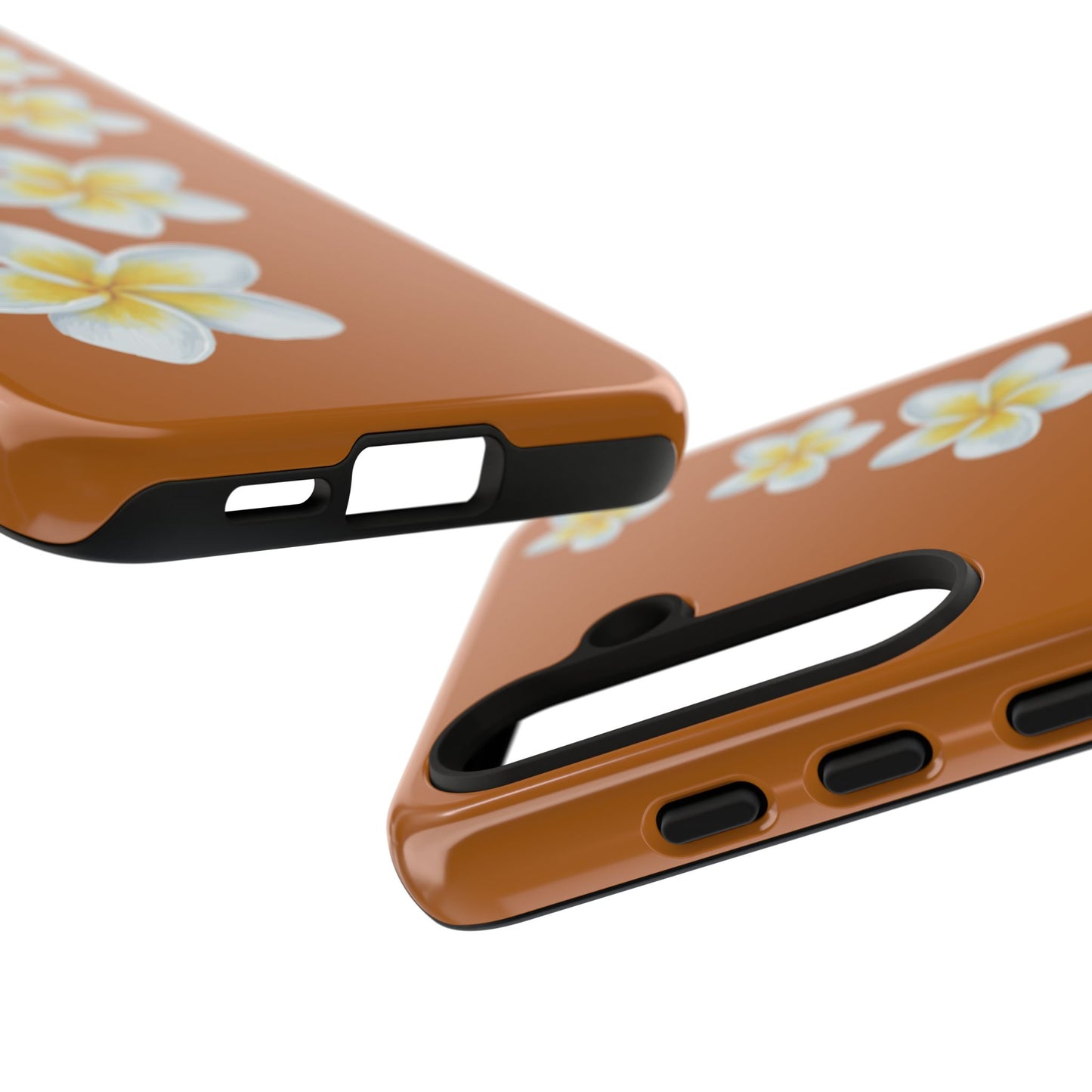 Flower Me Orange Durable Phone Cases