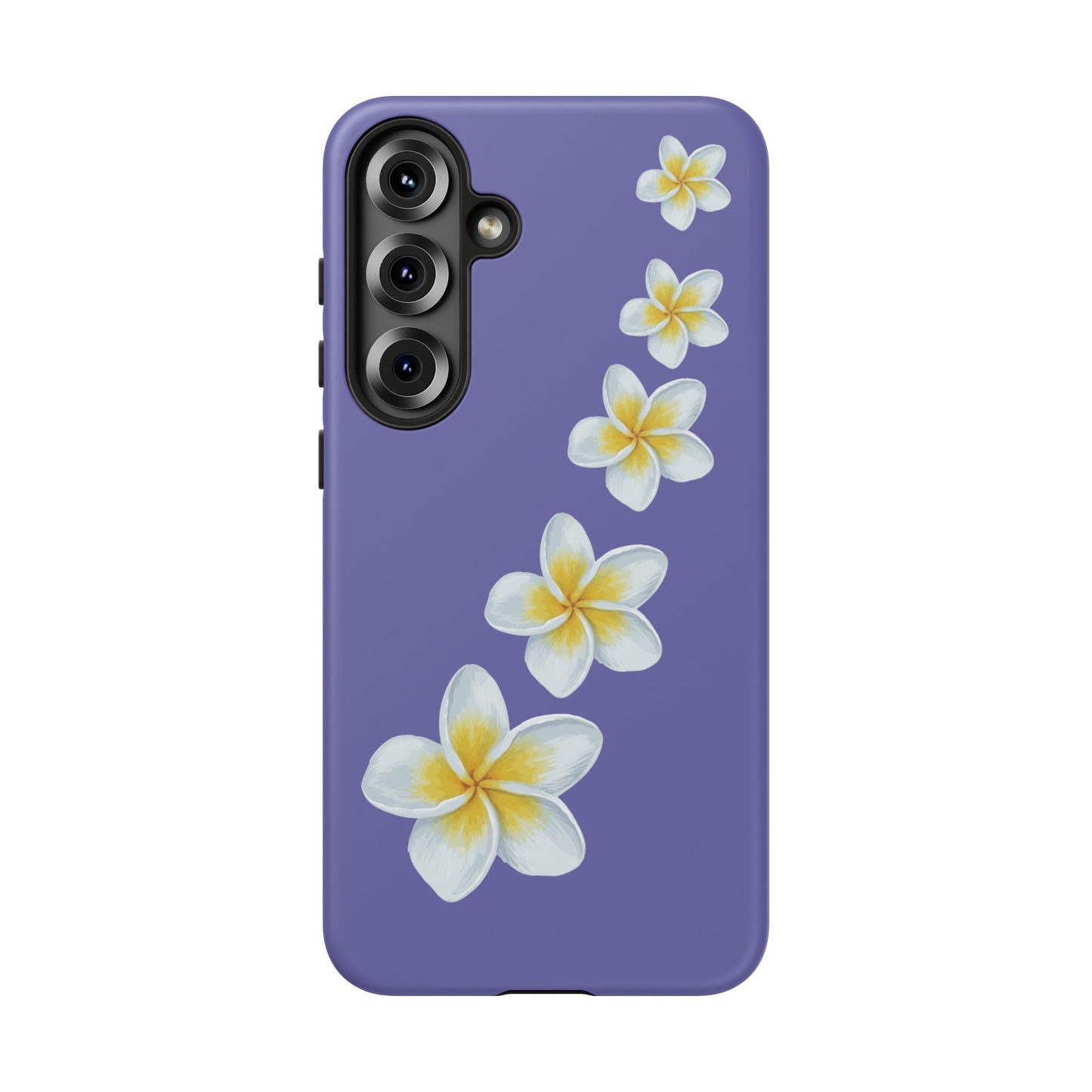 Flower Me Indigo Durable Phone Case