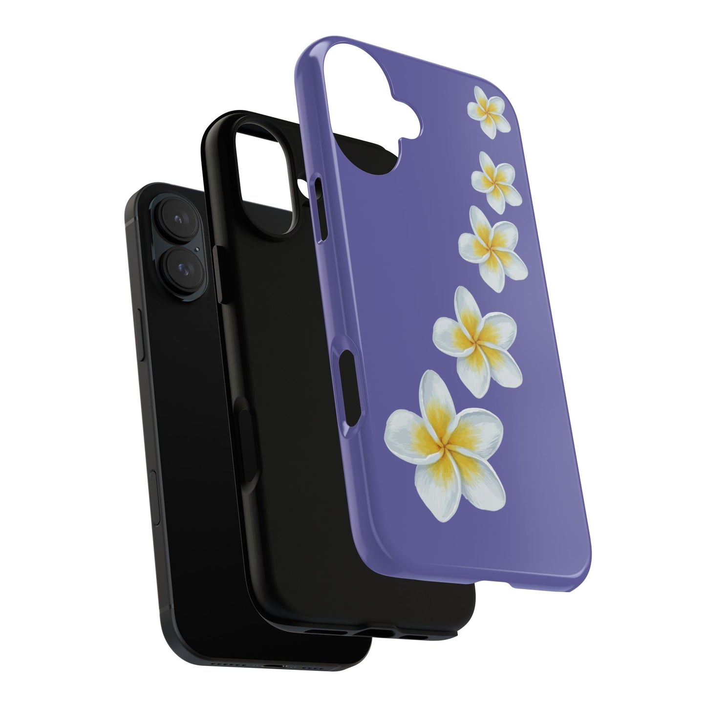 Flower Me Indigo Durable Phone Case