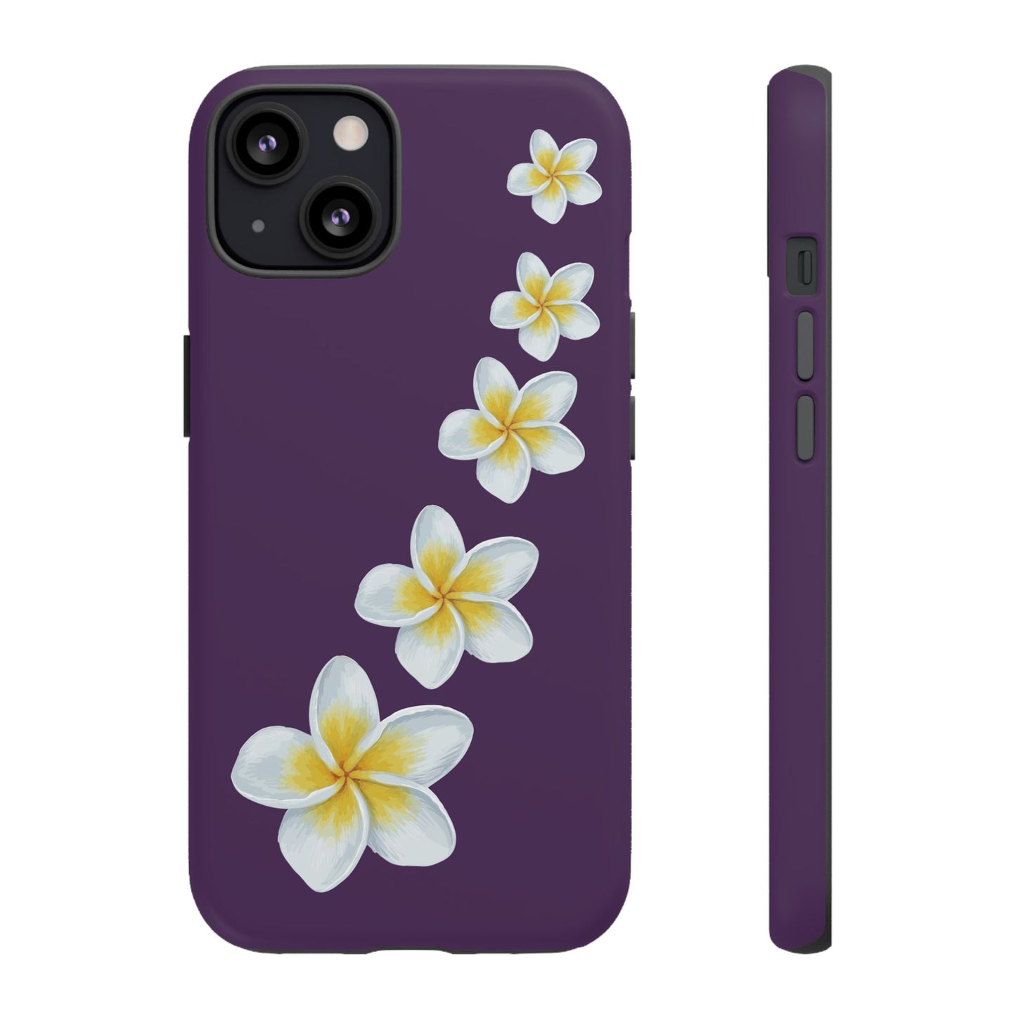Flower Me Purple Durable Phone Case