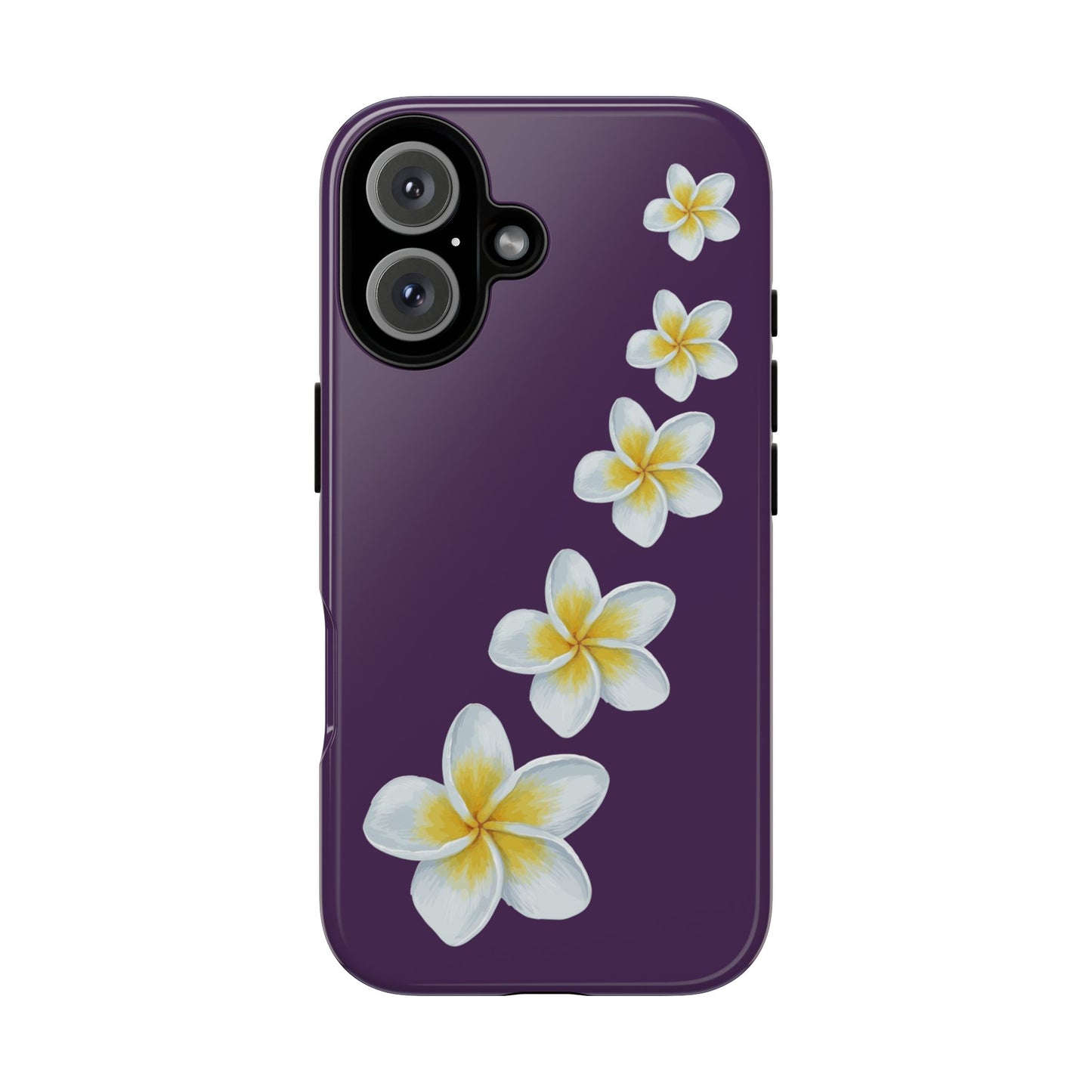 Flower Me Purple Durable Phone Case