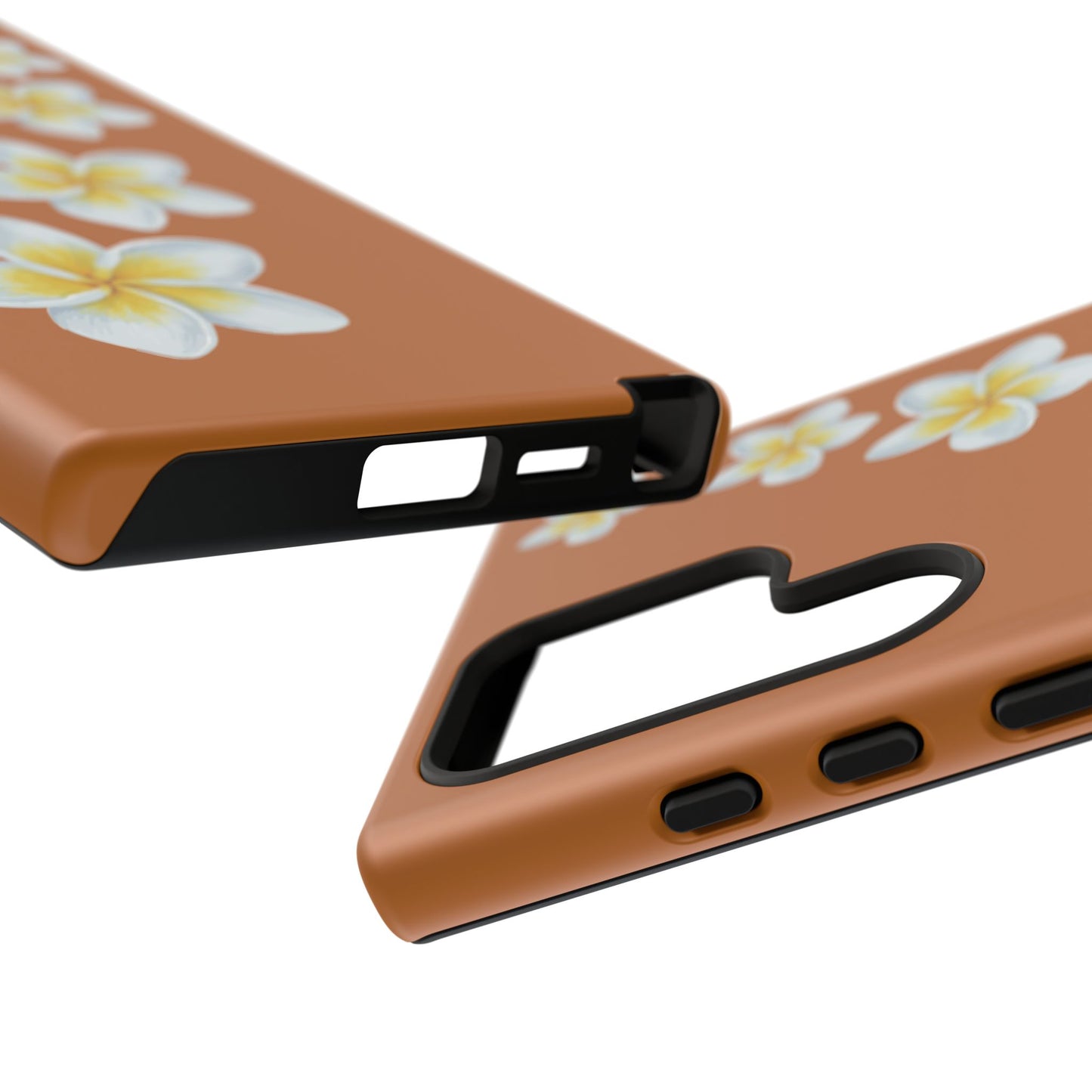 Flower Me Orange Durable Phone Cases