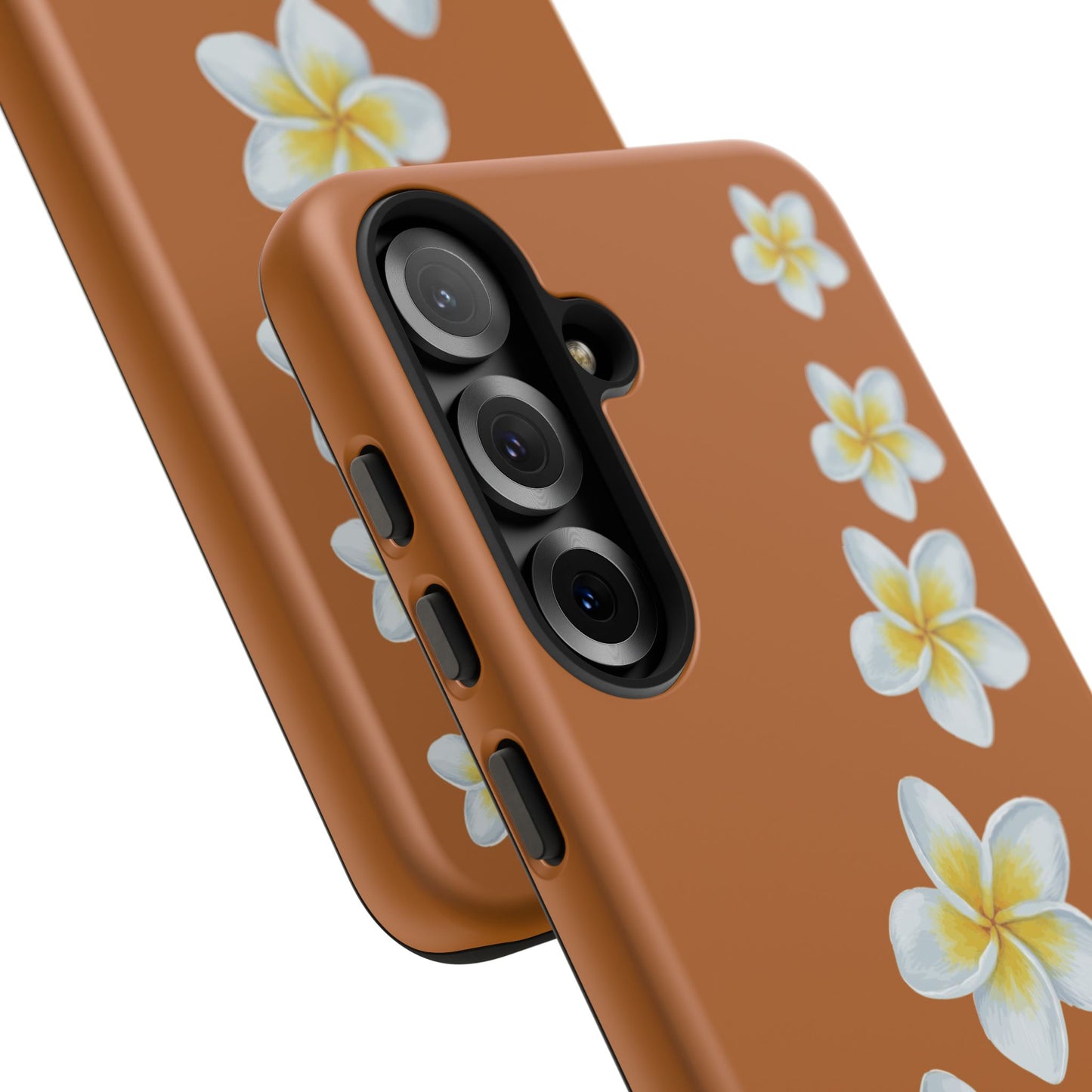 Flower Me Orange Durable Phone Cases