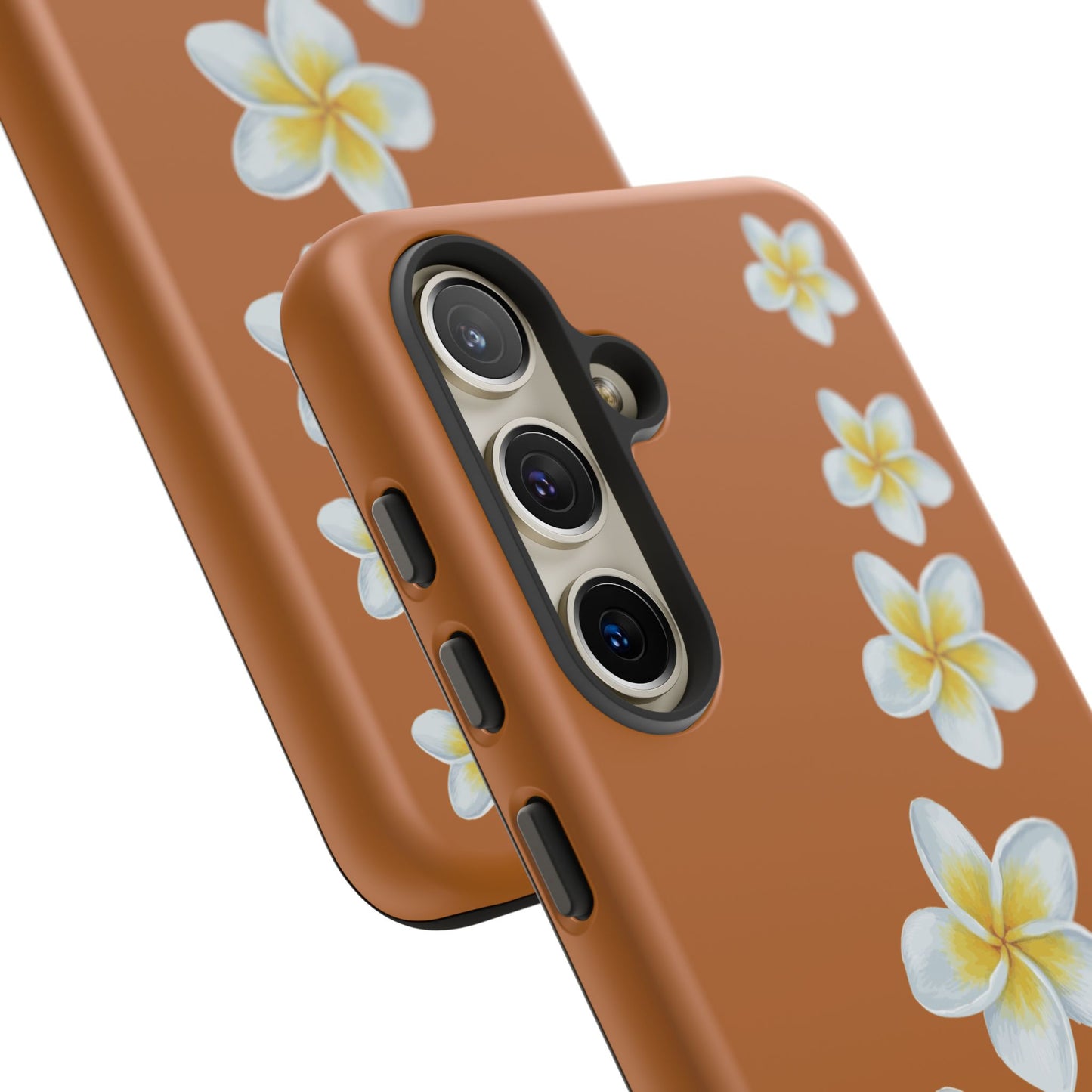 Flower Me Orange Durable Phone Cases