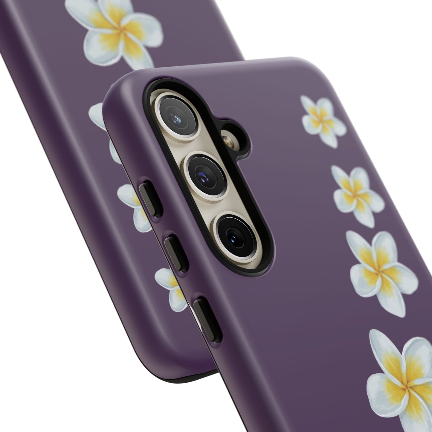 Flower Me Purple Durable Phone Case