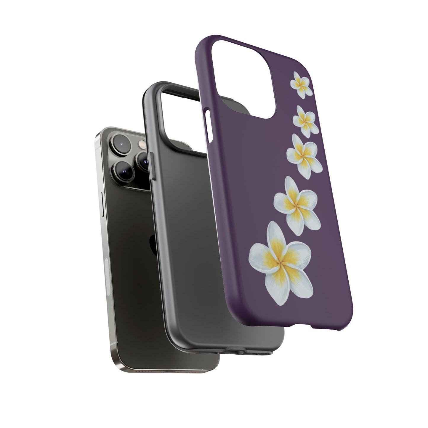 Flower Me Purple Durable Phone Case