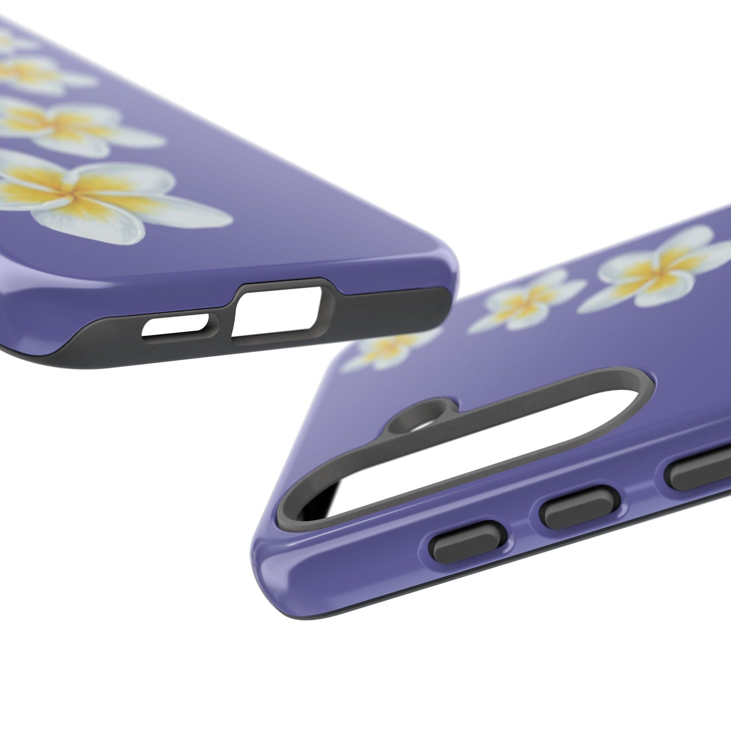 Flower Me Indigo Durable Phone Case