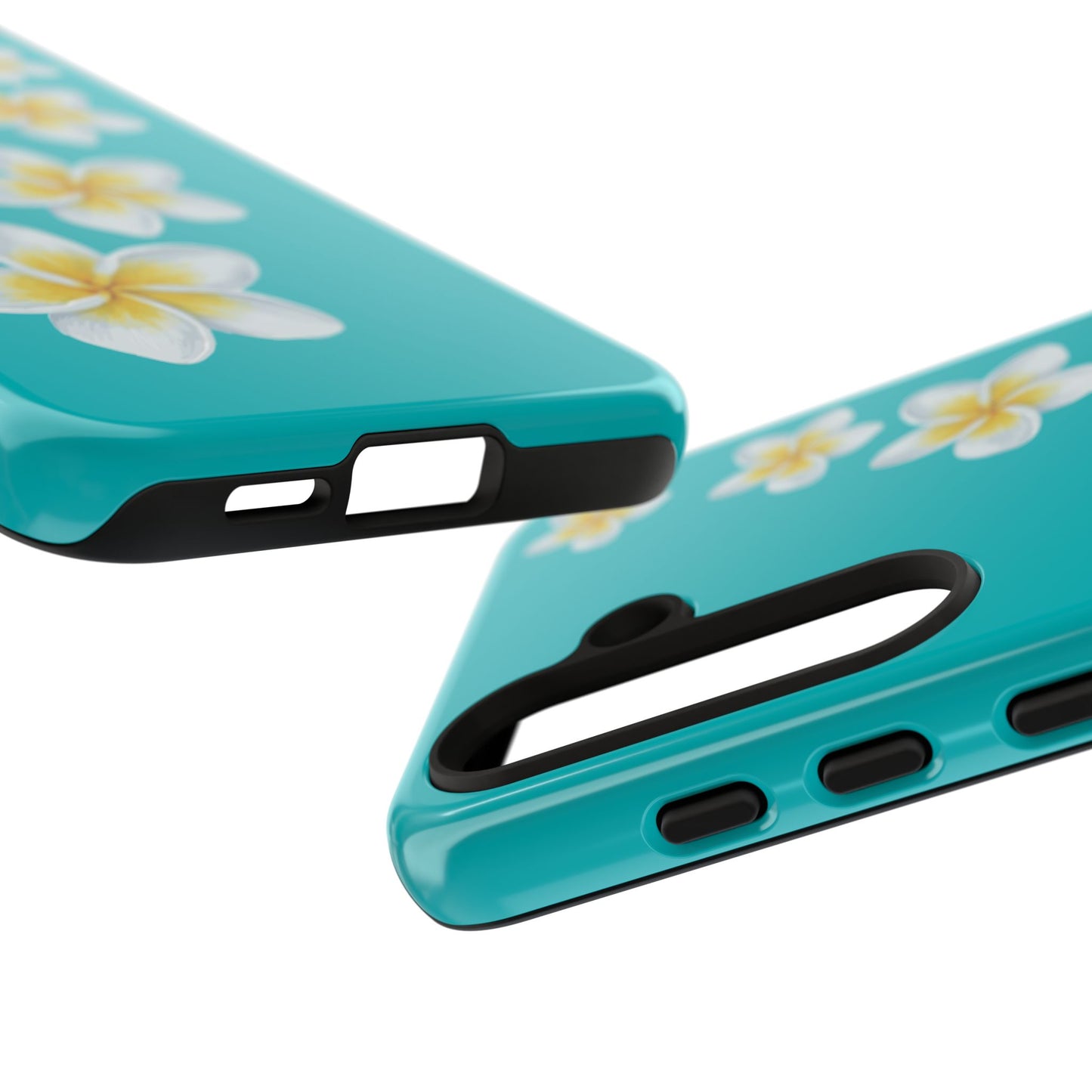 Flower Me Blue Durable Phone Case
