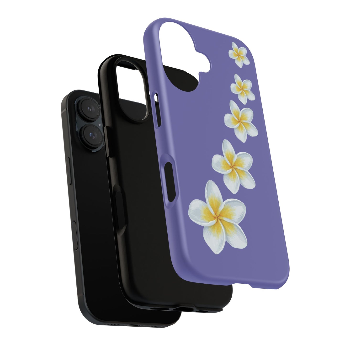 Flower Me Indigo Durable Phone Case