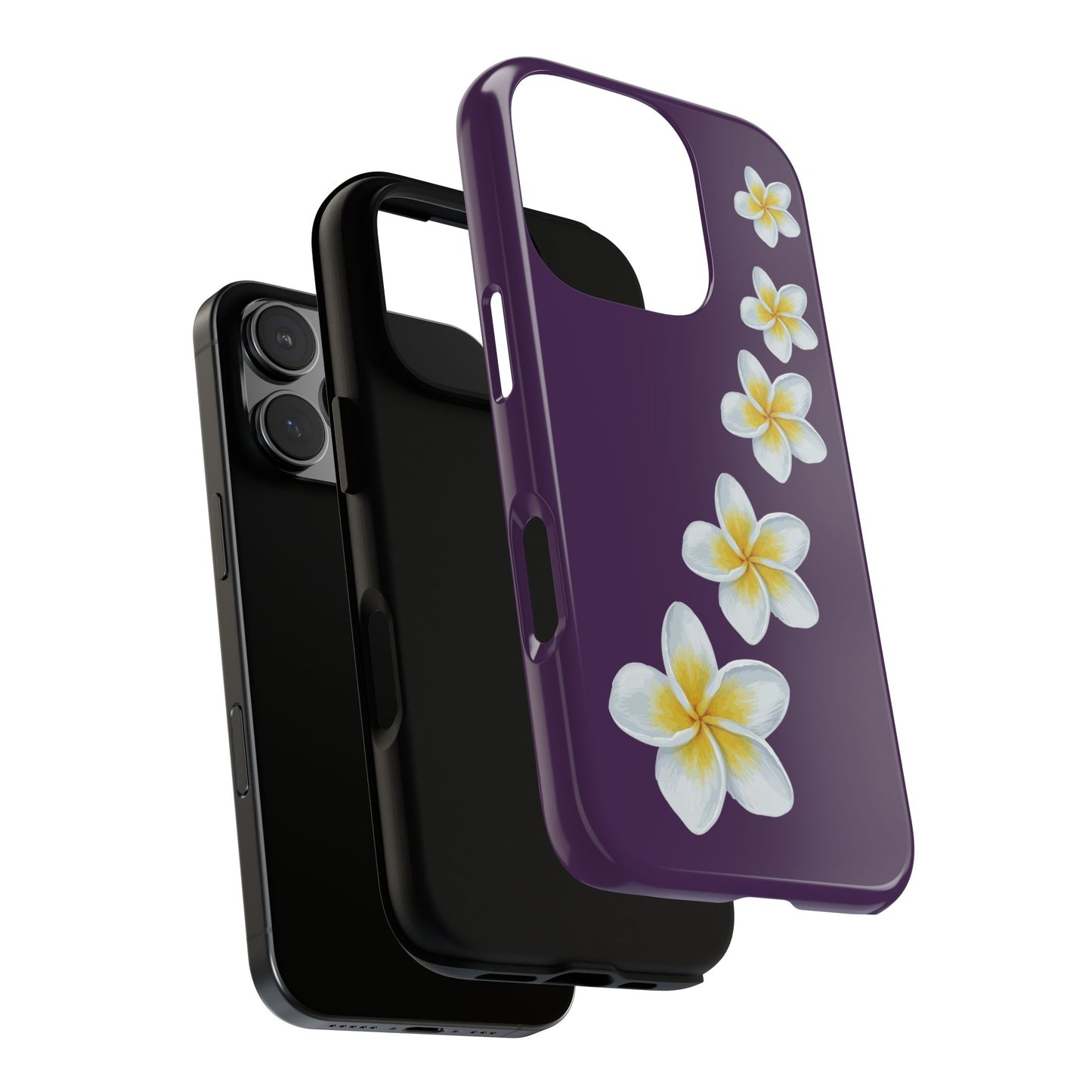 Flower Me Purple Durable Phone Case