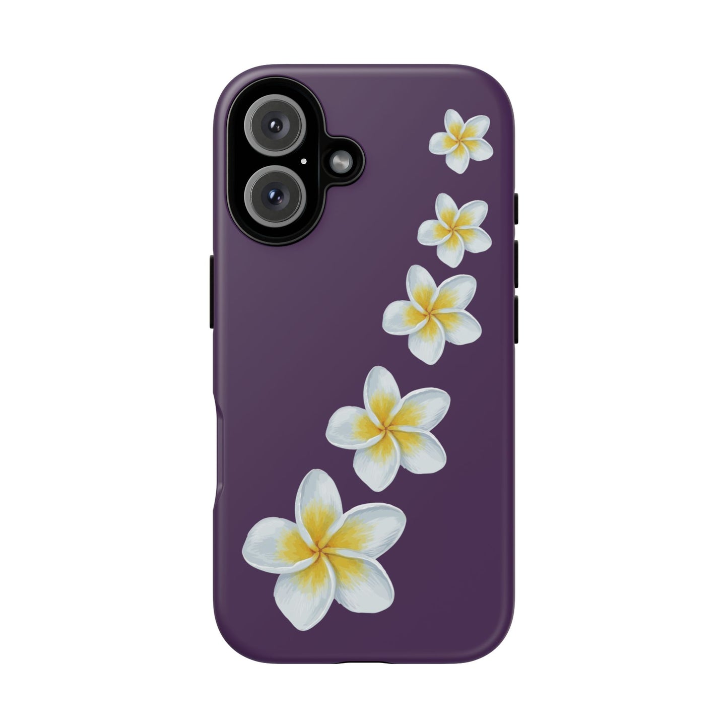 Flower Me Purple Durable Phone Case