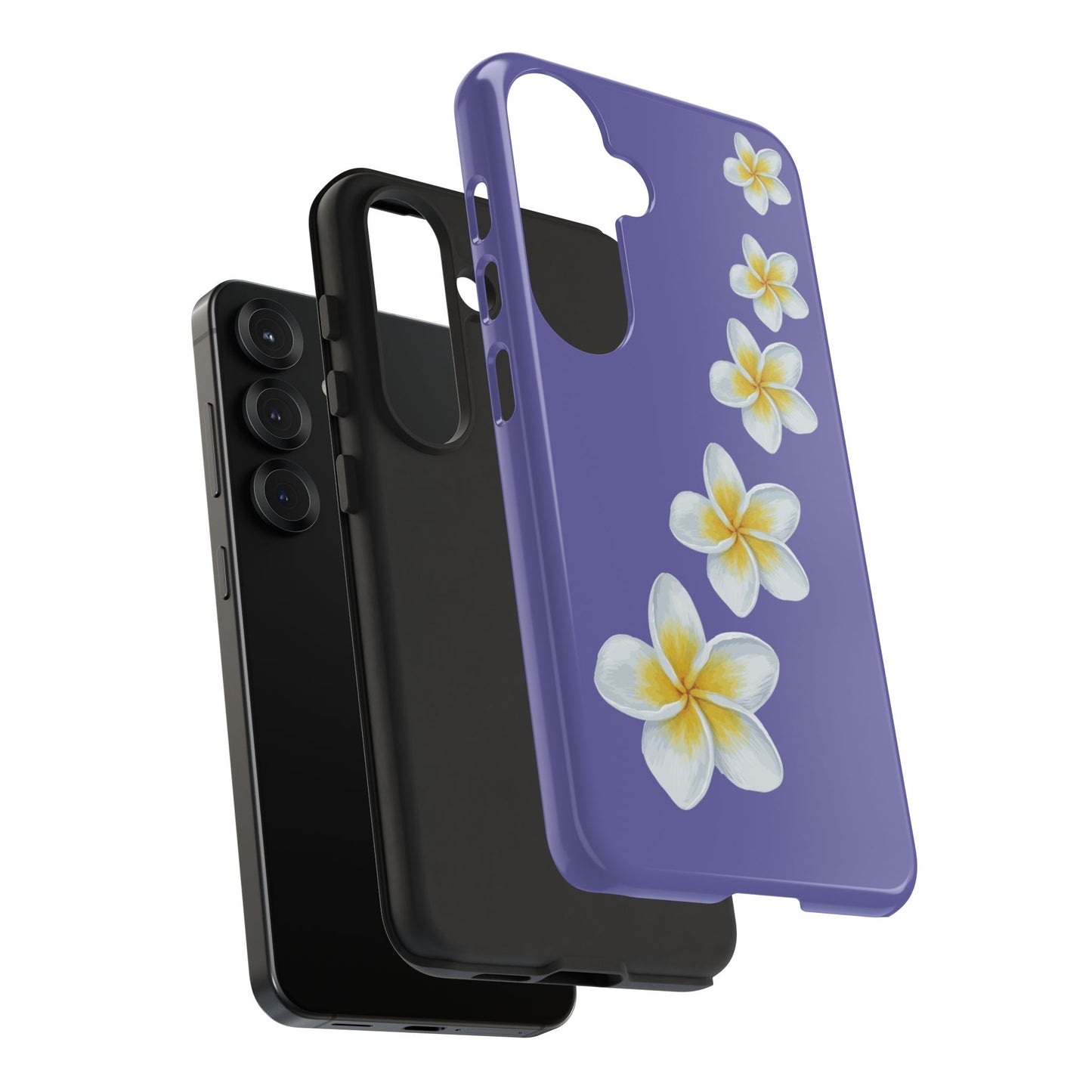 Flower Me Indigo Durable Phone Case