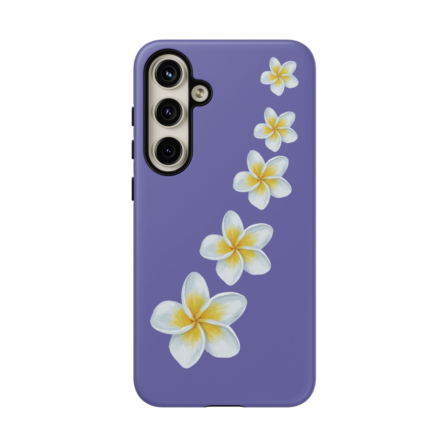 Flower Me Indigo Durable Phone Case