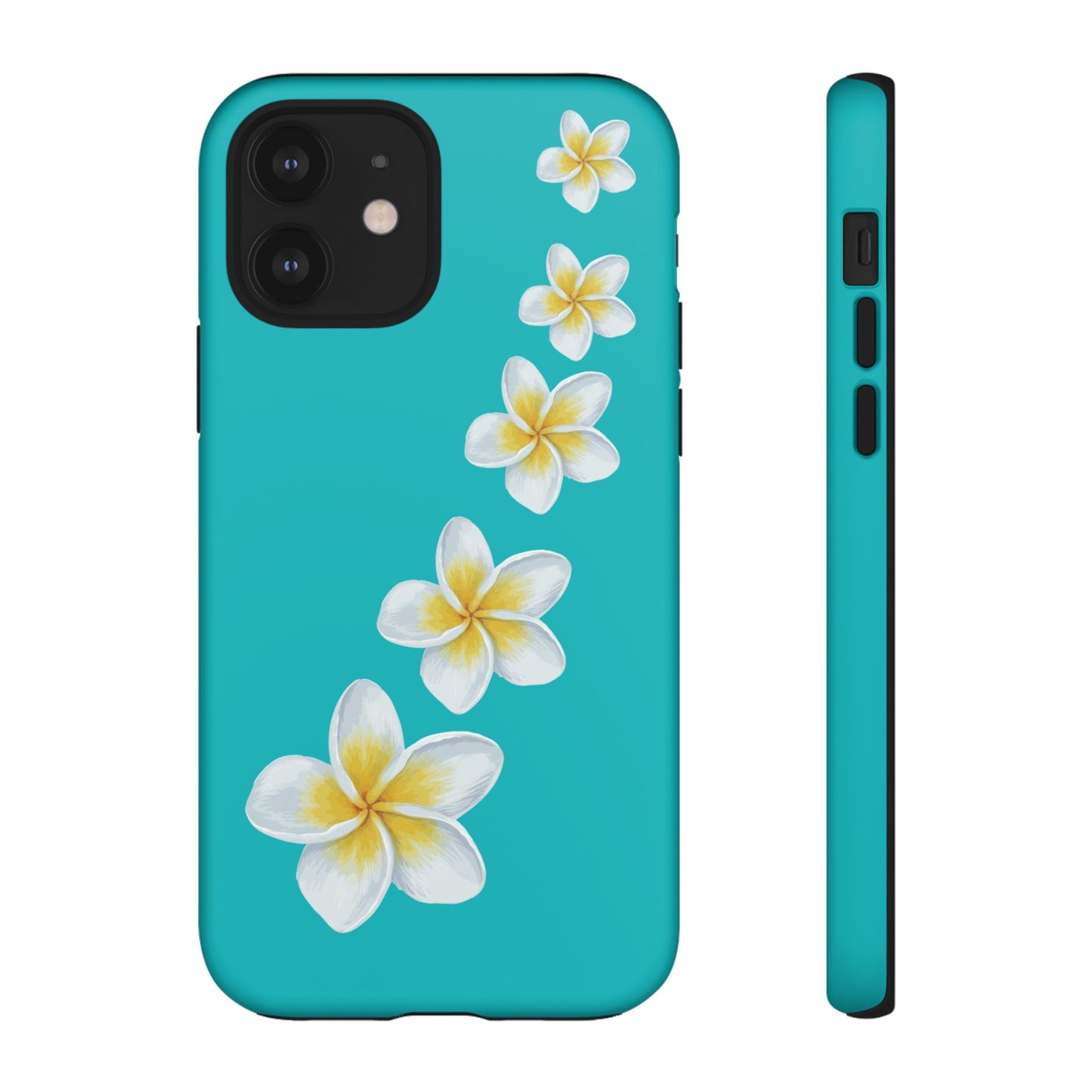 Flower Me Blue Durable Phone Case