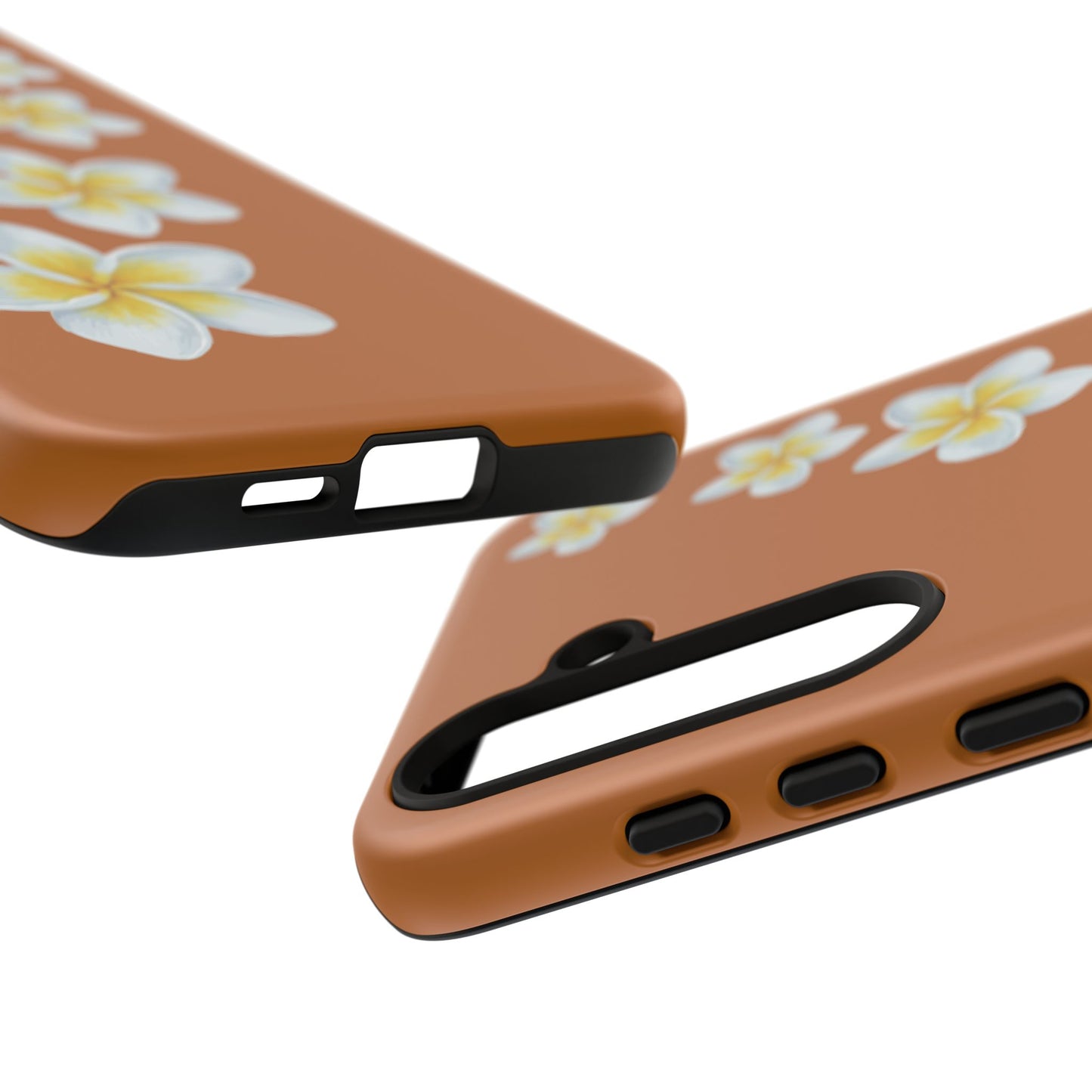 Flower Me Orange Durable Phone Cases