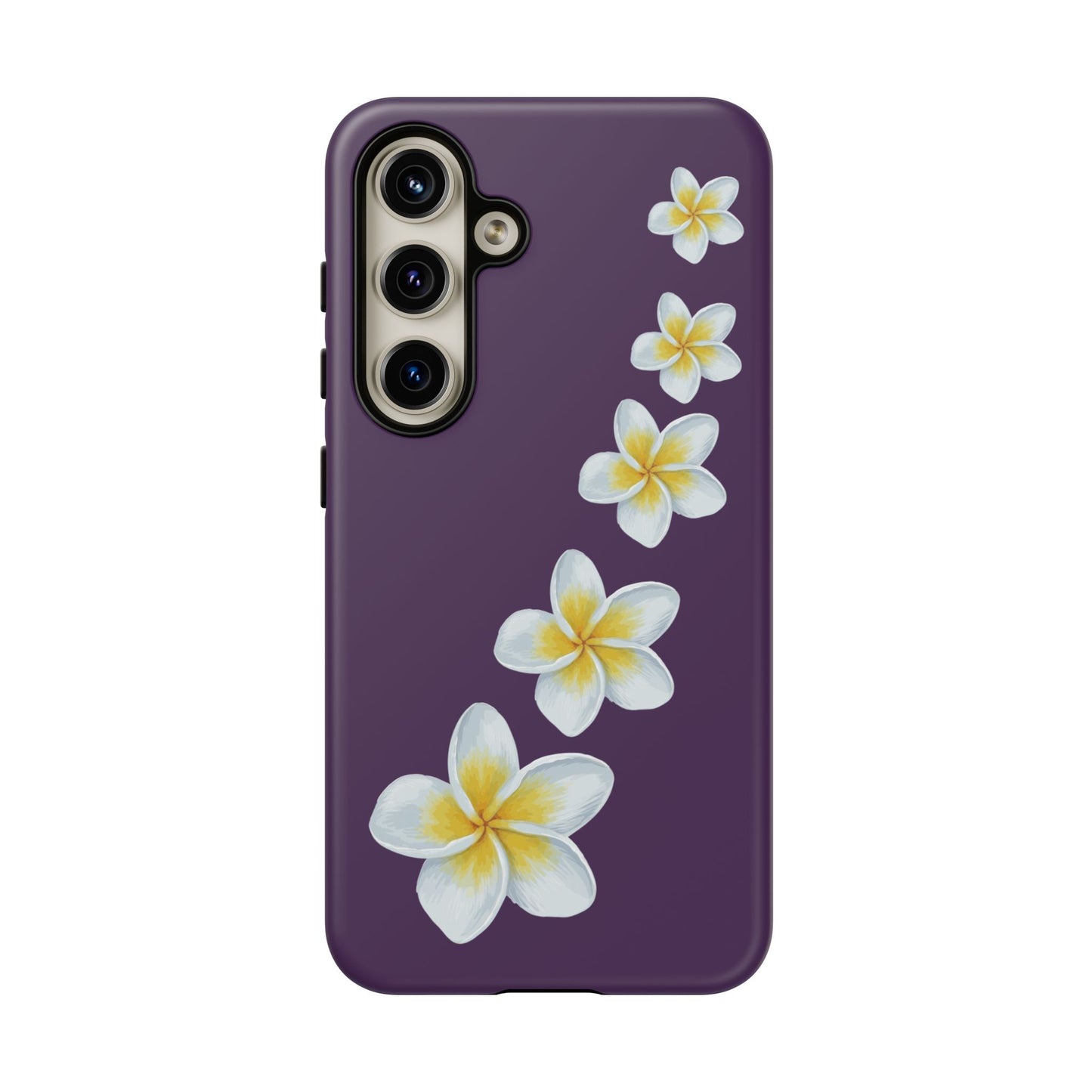 Flower Me Purple Durable Phone Case