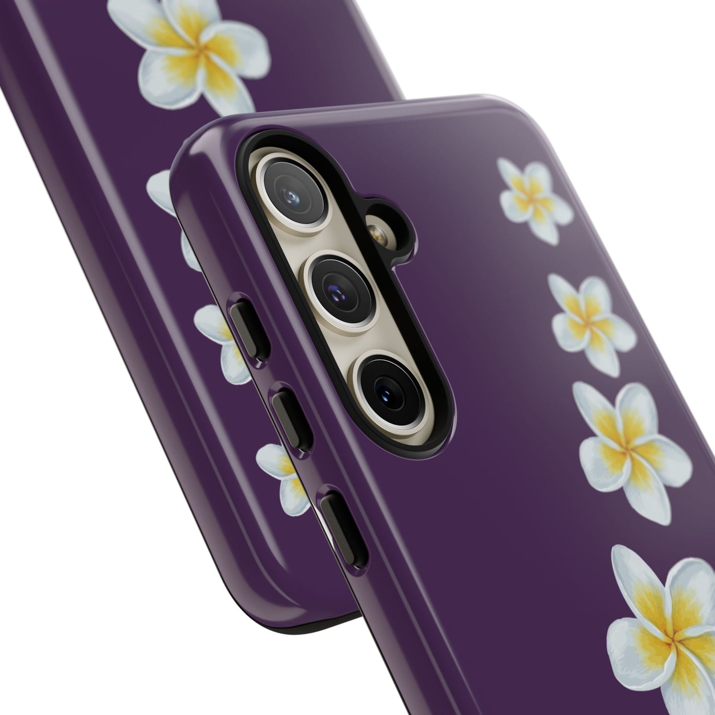 Flower Me Purple Durable Phone Case