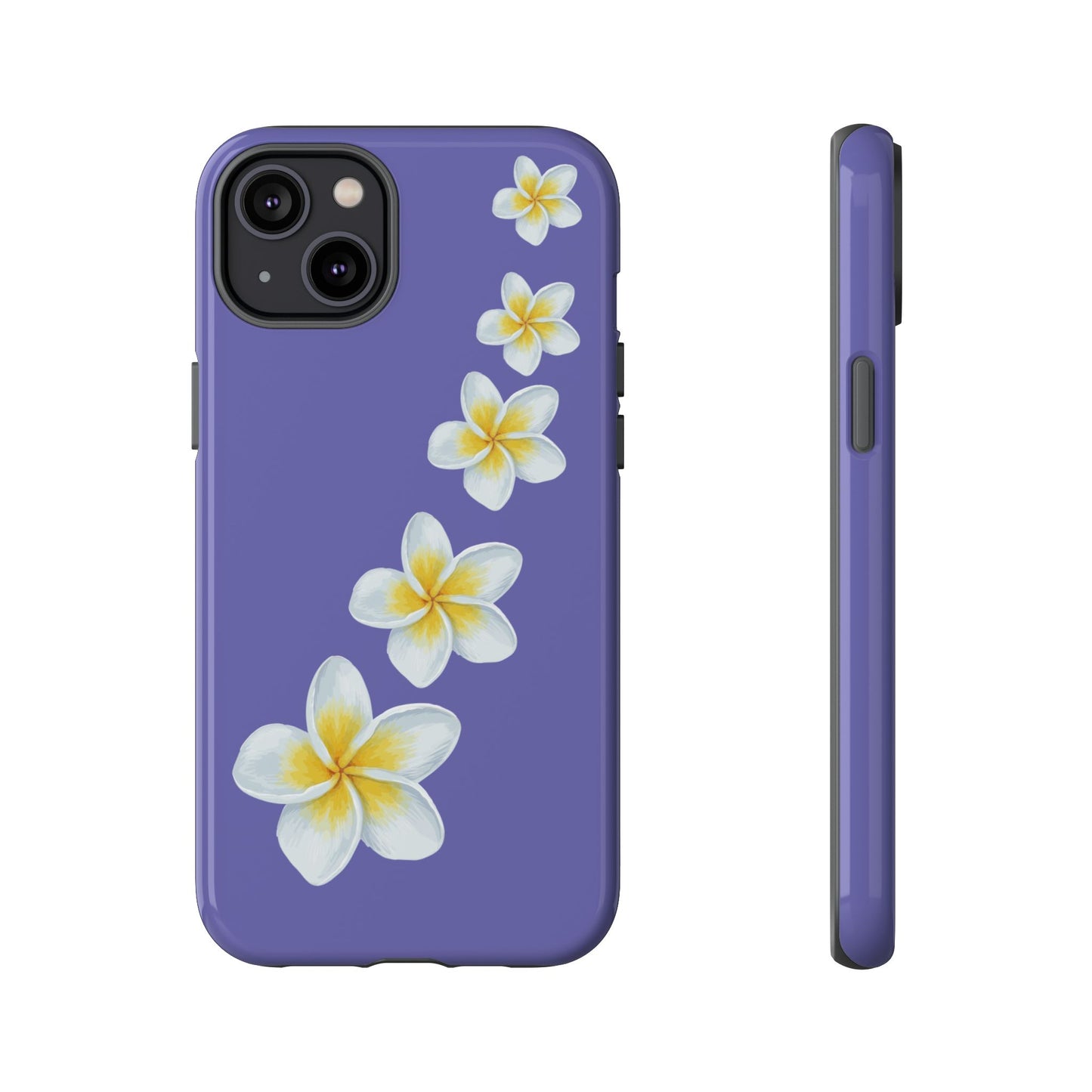 Flower Me Indigo Durable Phone Case
