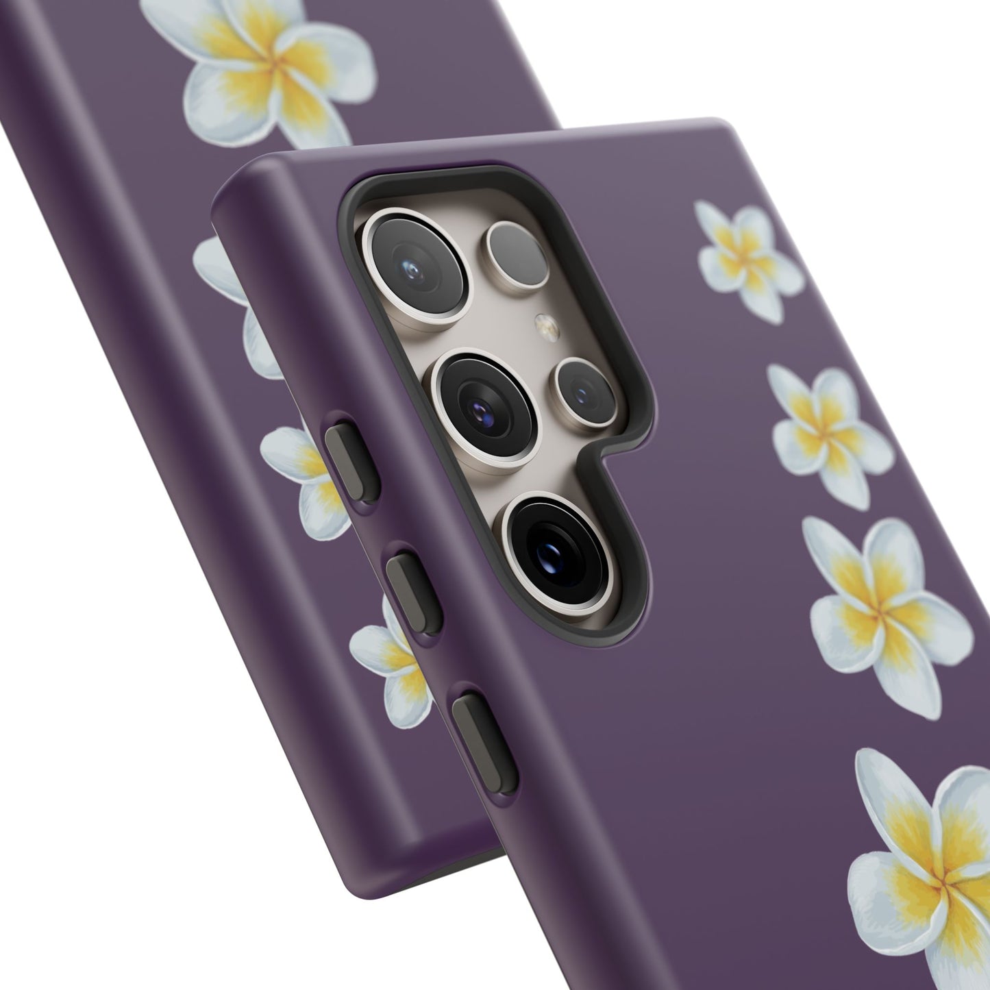 Flower Me Purple Durable Phone Case
