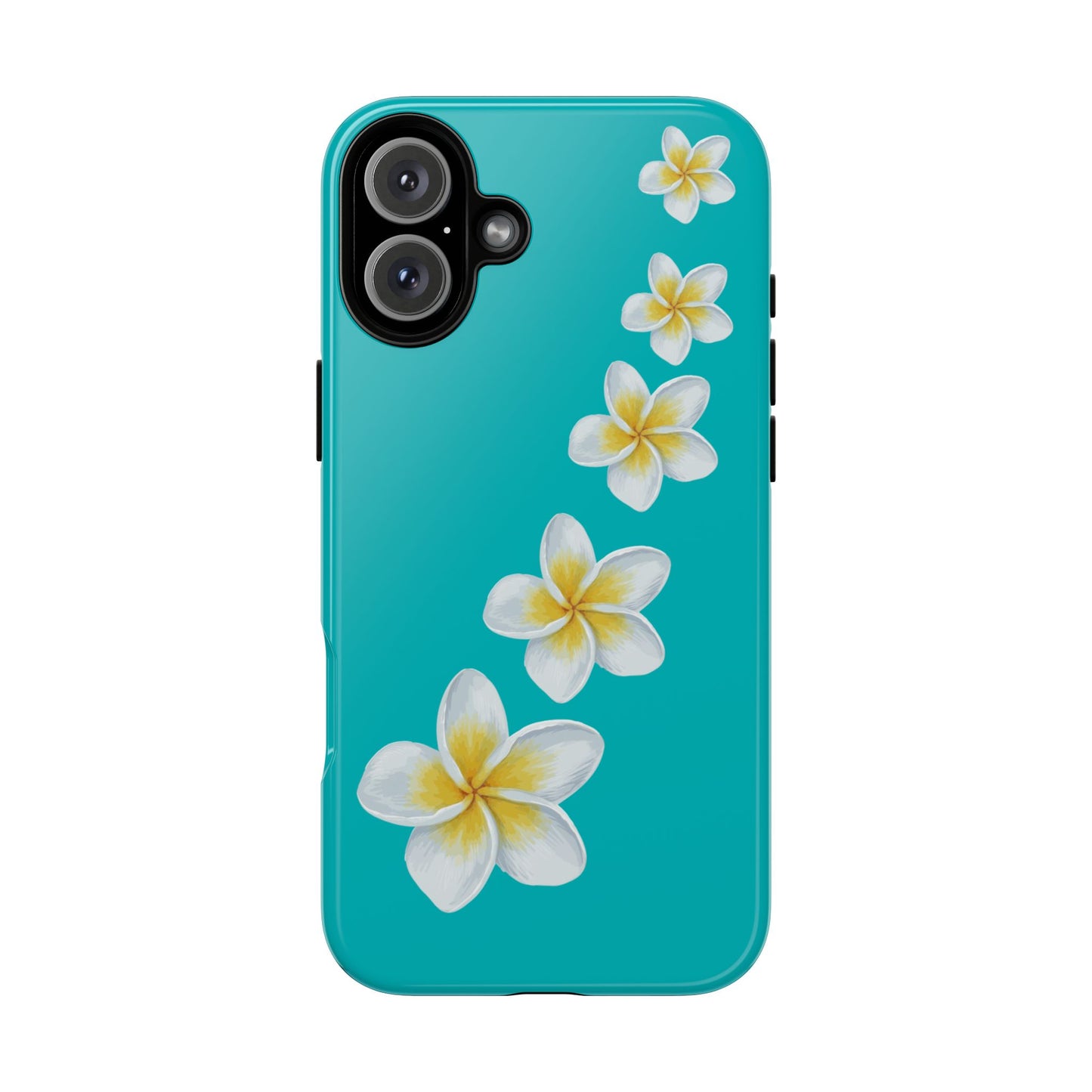 Flower Me Blue Durable Phone Case