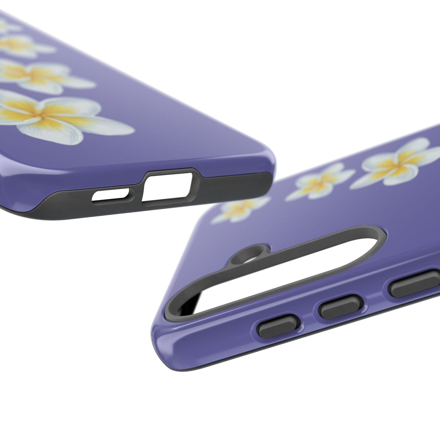 Flower Me Indigo Durable Phone Case