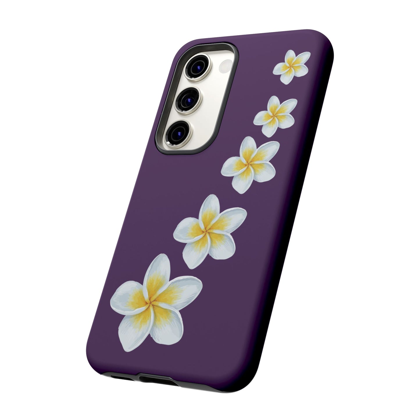 Flower Me Purple Durable Phone Case