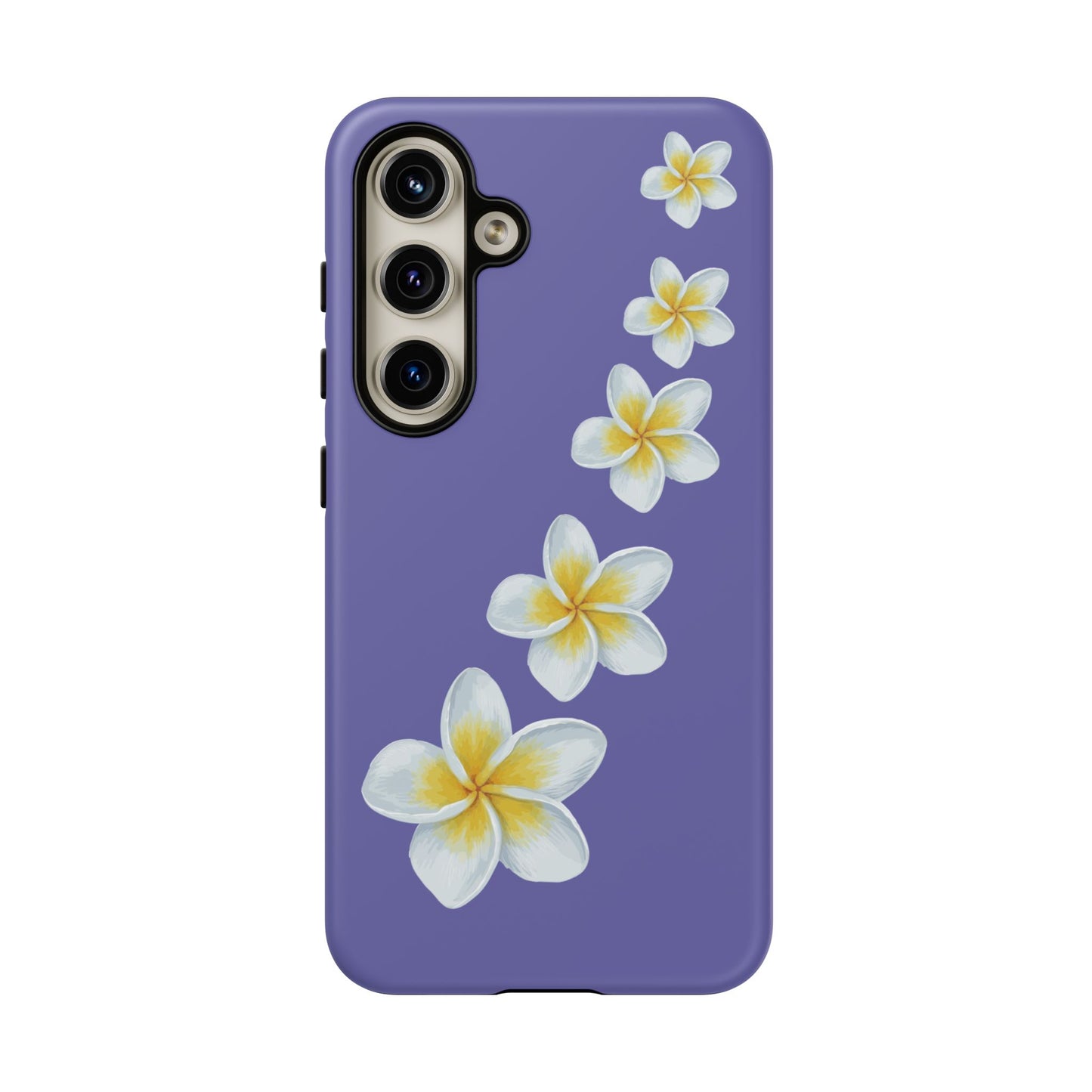 Flower Me Indigo Durable Phone Case