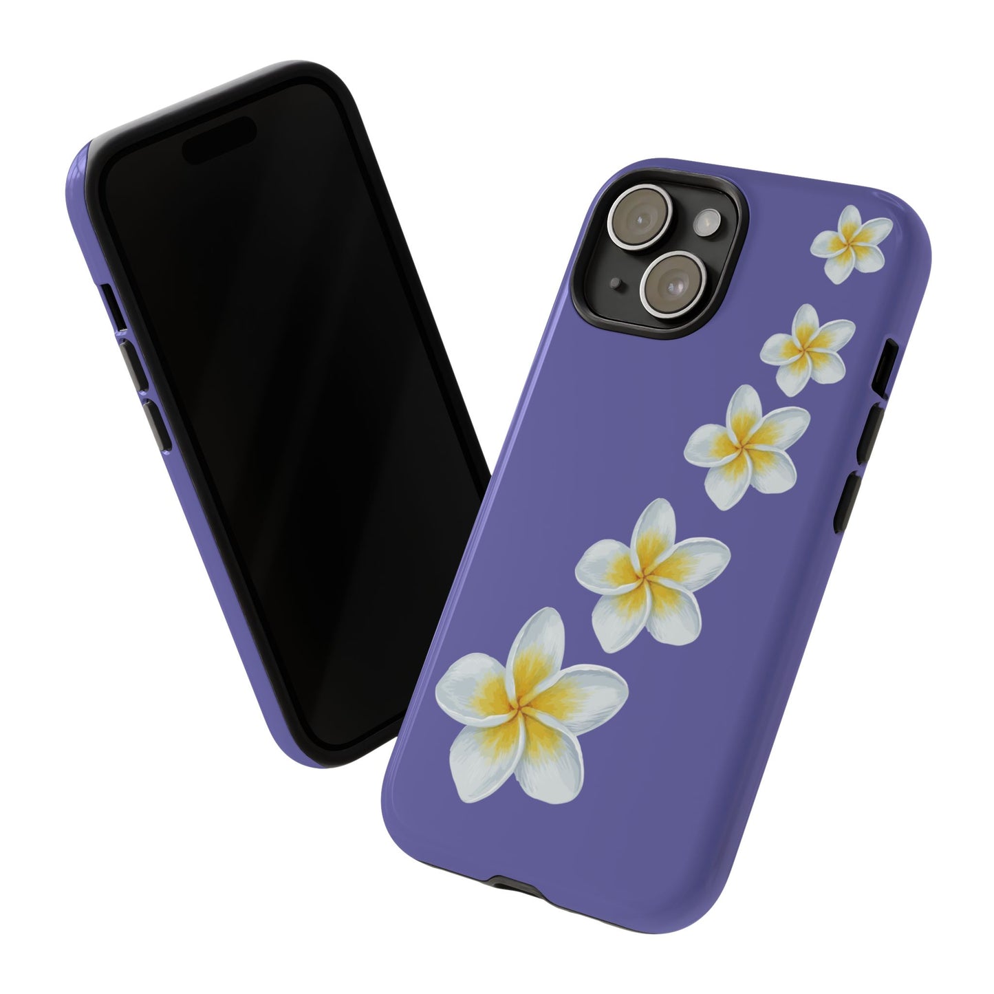 Flower Me Indigo Durable Phone Case