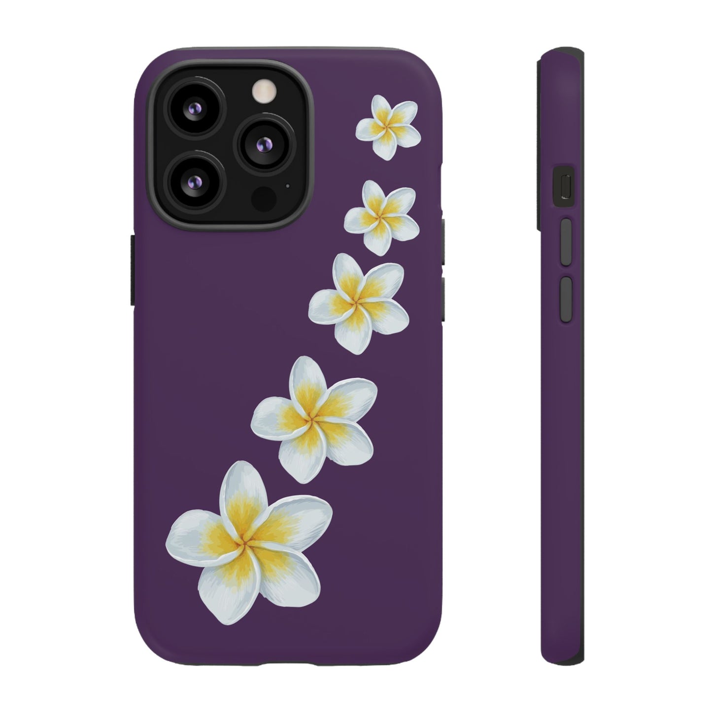 Flower Me Purple Durable Phone Case