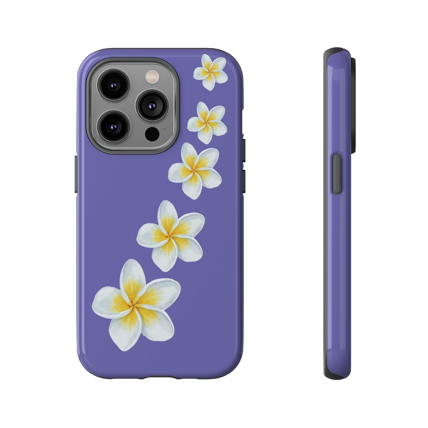 Flower Me Indigo Durable Phone Case