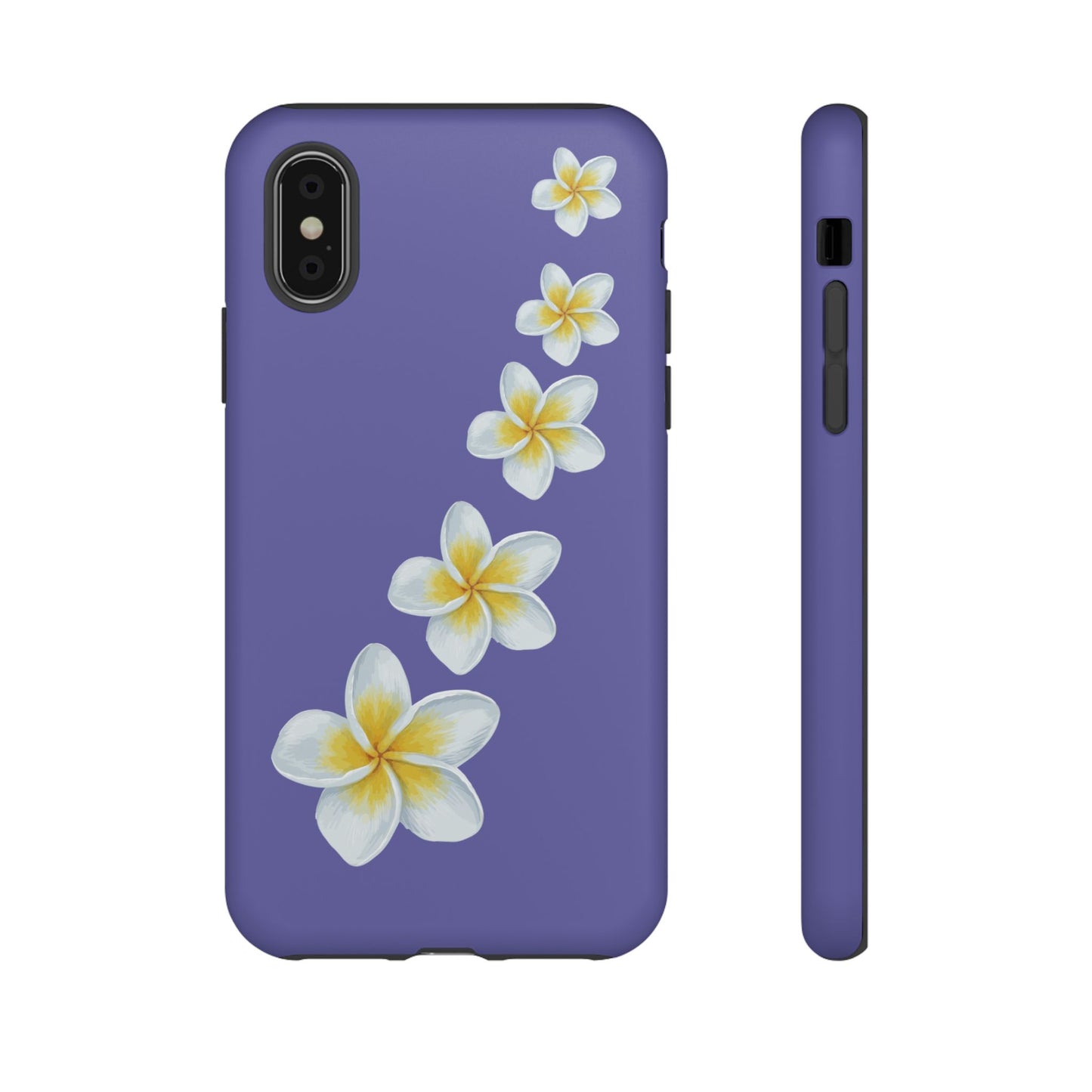 Flower Me Indigo Durable Phone Case