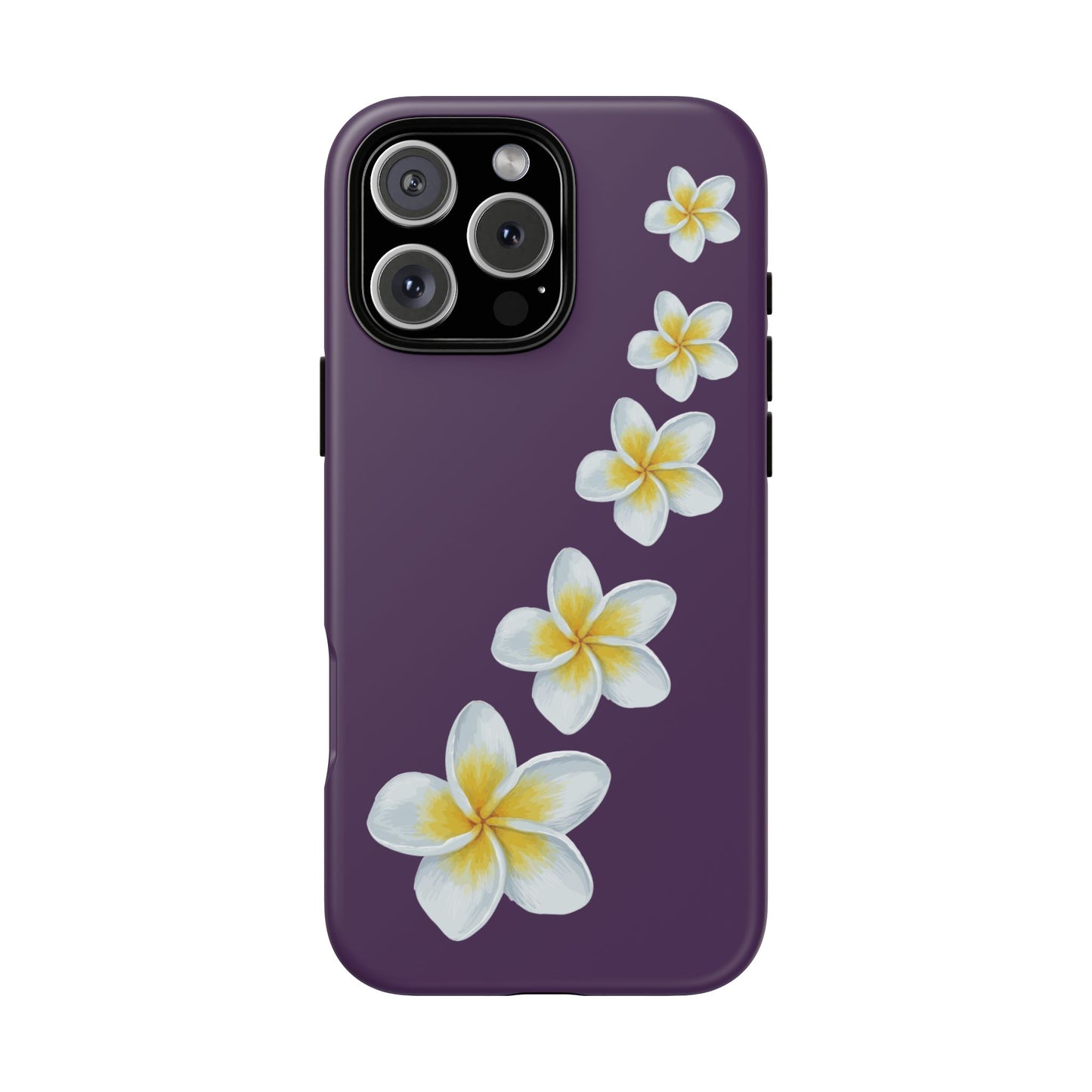 Flower Me Purple Durable Phone Case