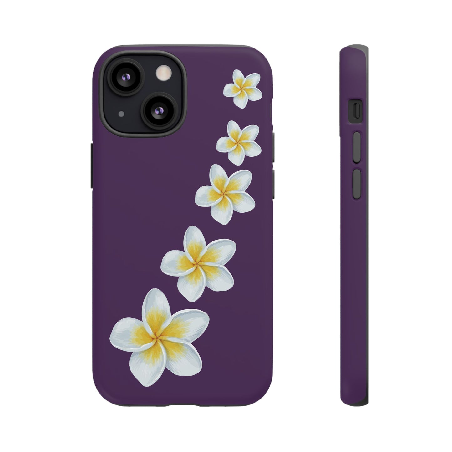 Flower Me Purple Durable Phone Case