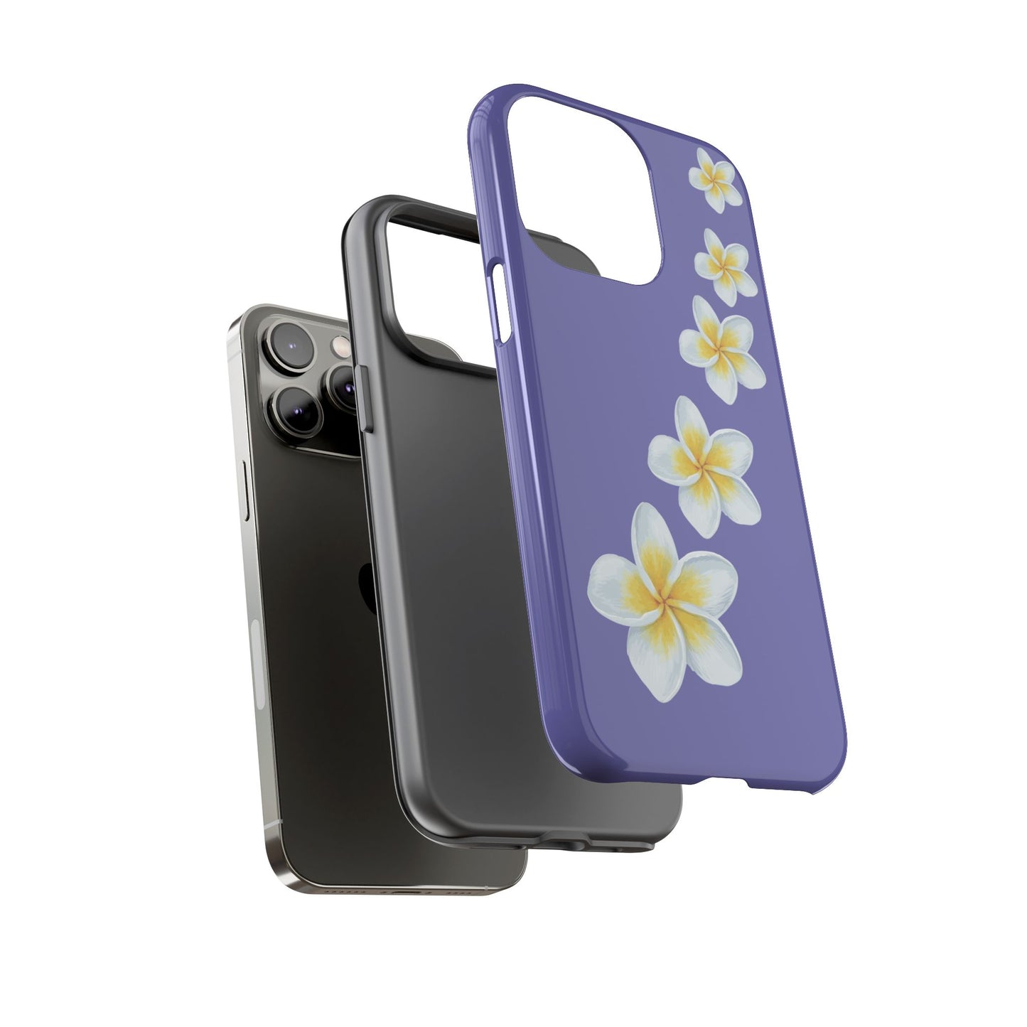 Flower Me Indigo Durable Phone Case