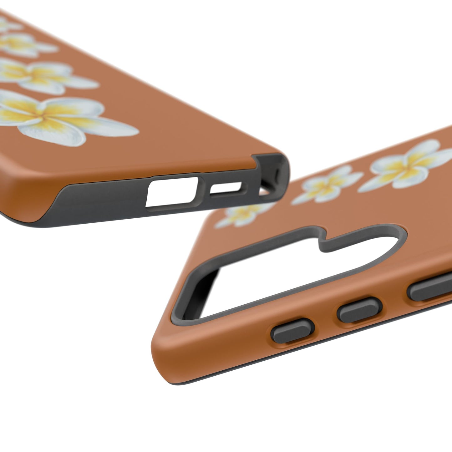 Flower Me Orange Durable Phone Cases