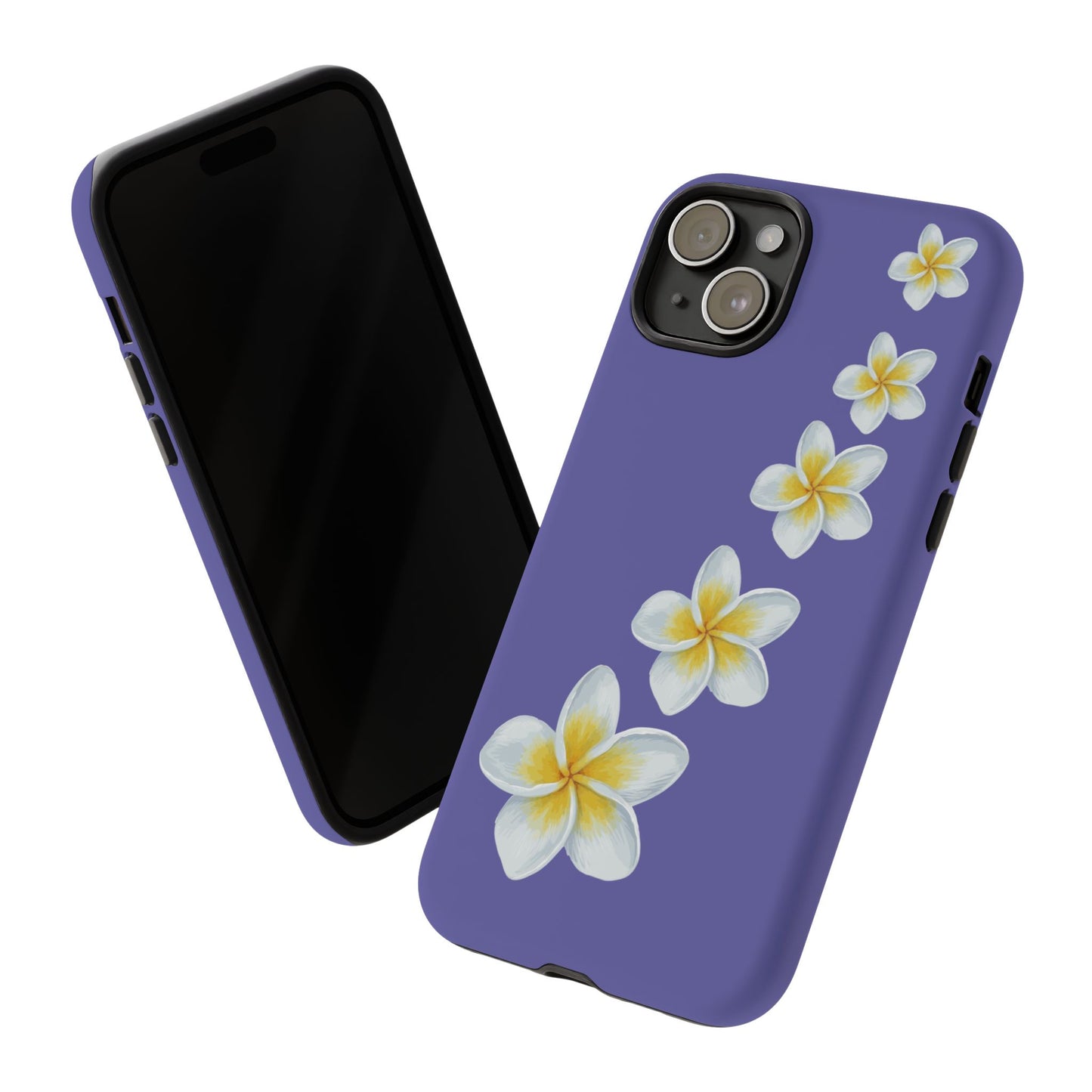 Flower Me Indigo Durable Phone Case
