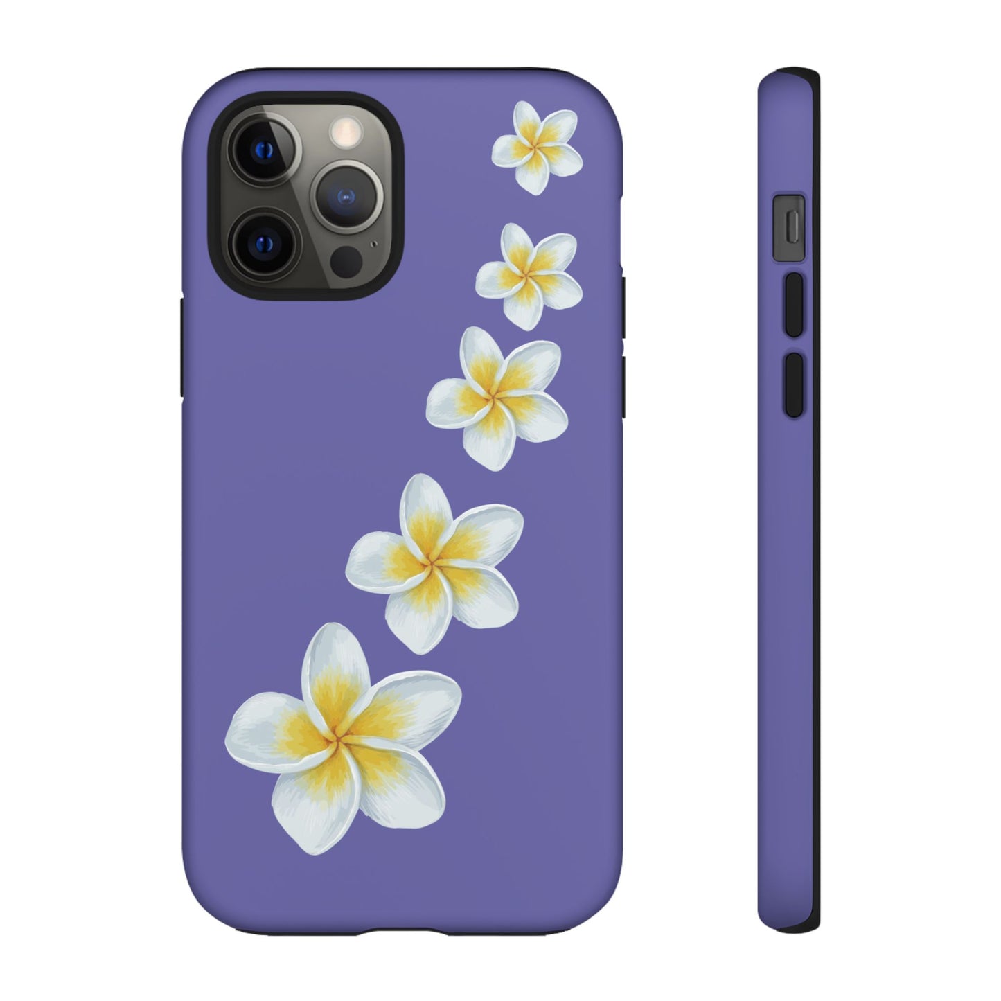 Flower Me Indigo Durable Phone Case