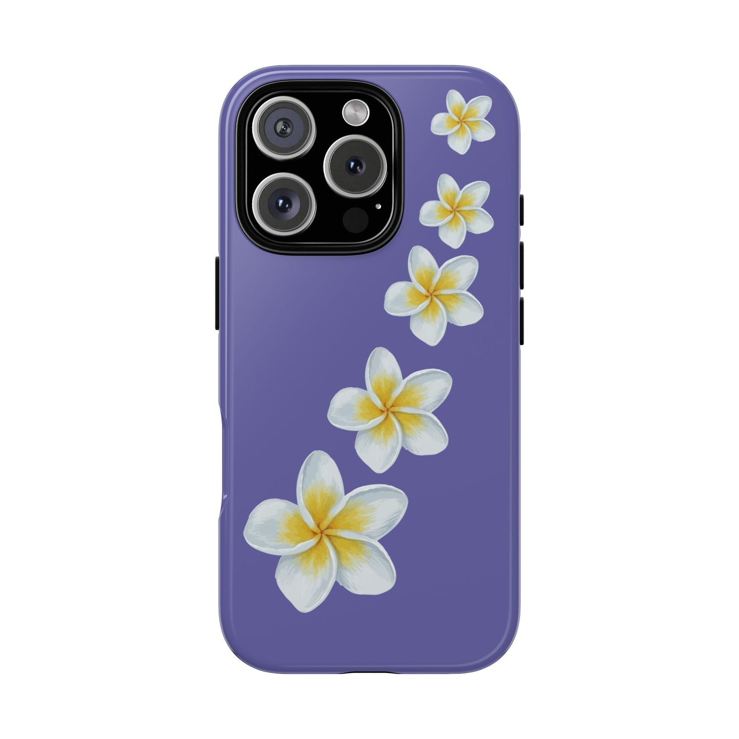 Flower Me Indigo Durable Phone Case