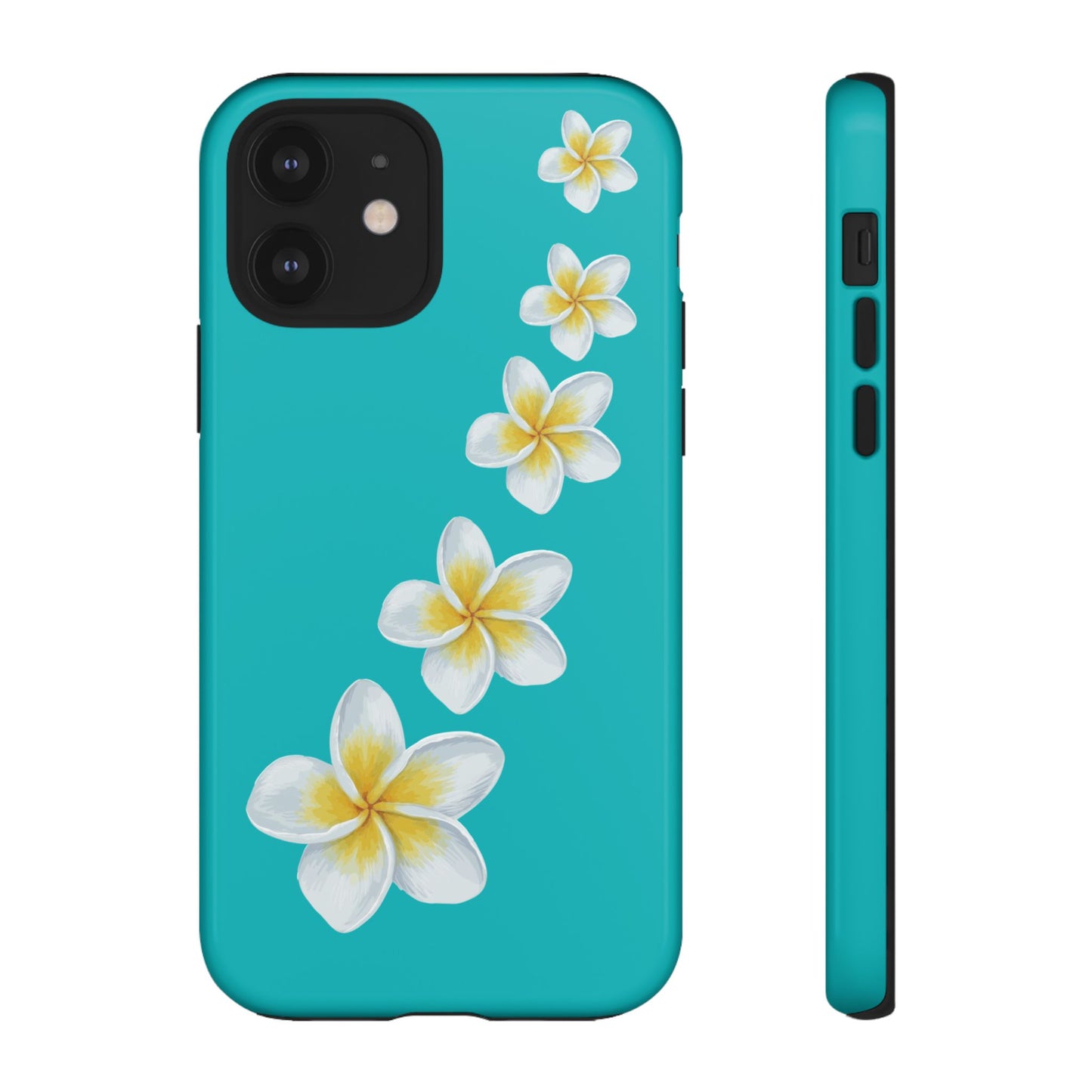 Flower Me Blue Durable Phone Case