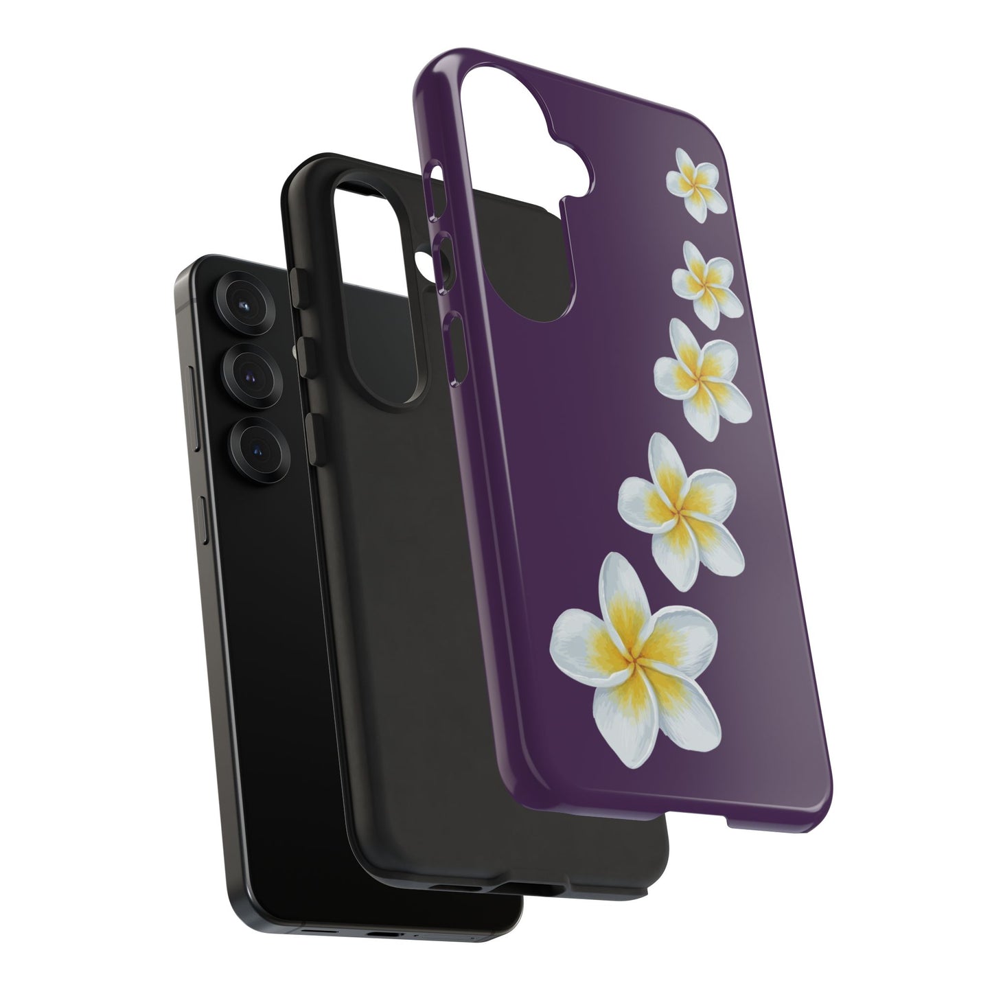 Flower Me Purple Durable Phone Case