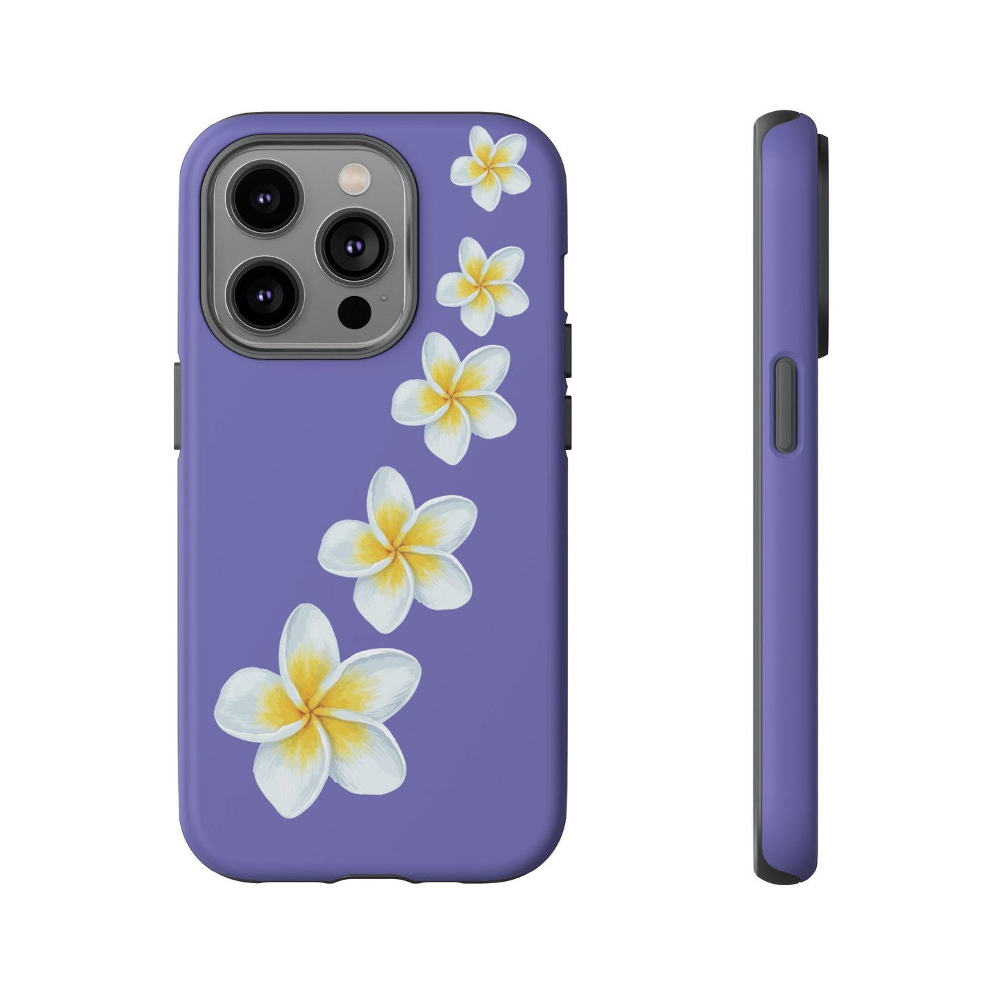 Flower Me Indigo Durable Phone Case