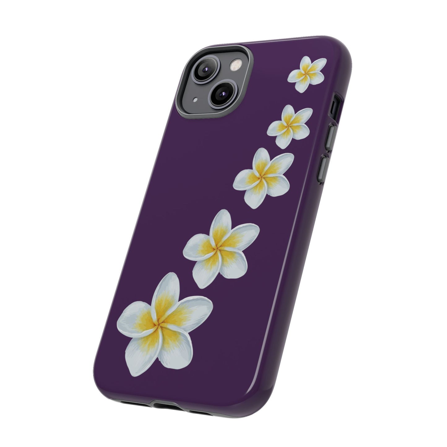 Flower Me Purple Durable Phone Case