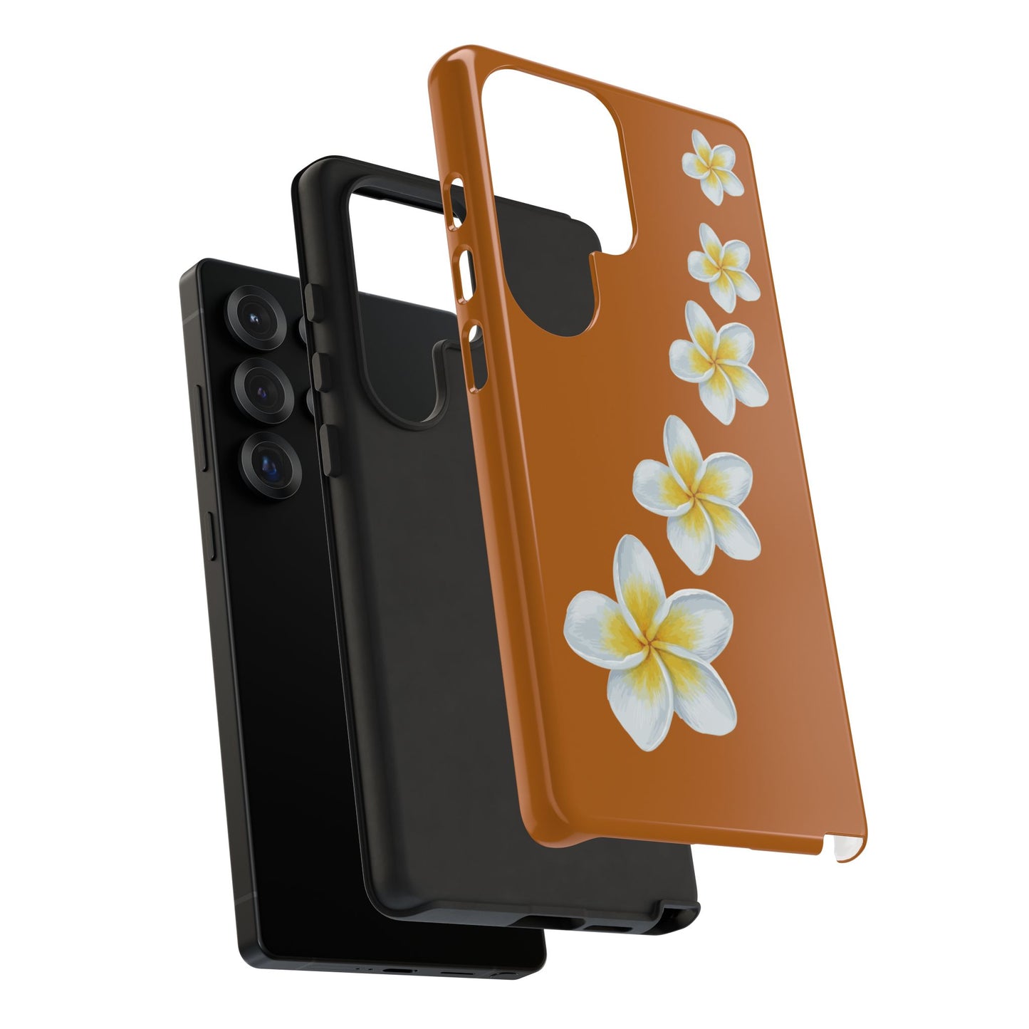 Flower Me Orange Durable Phone Cases