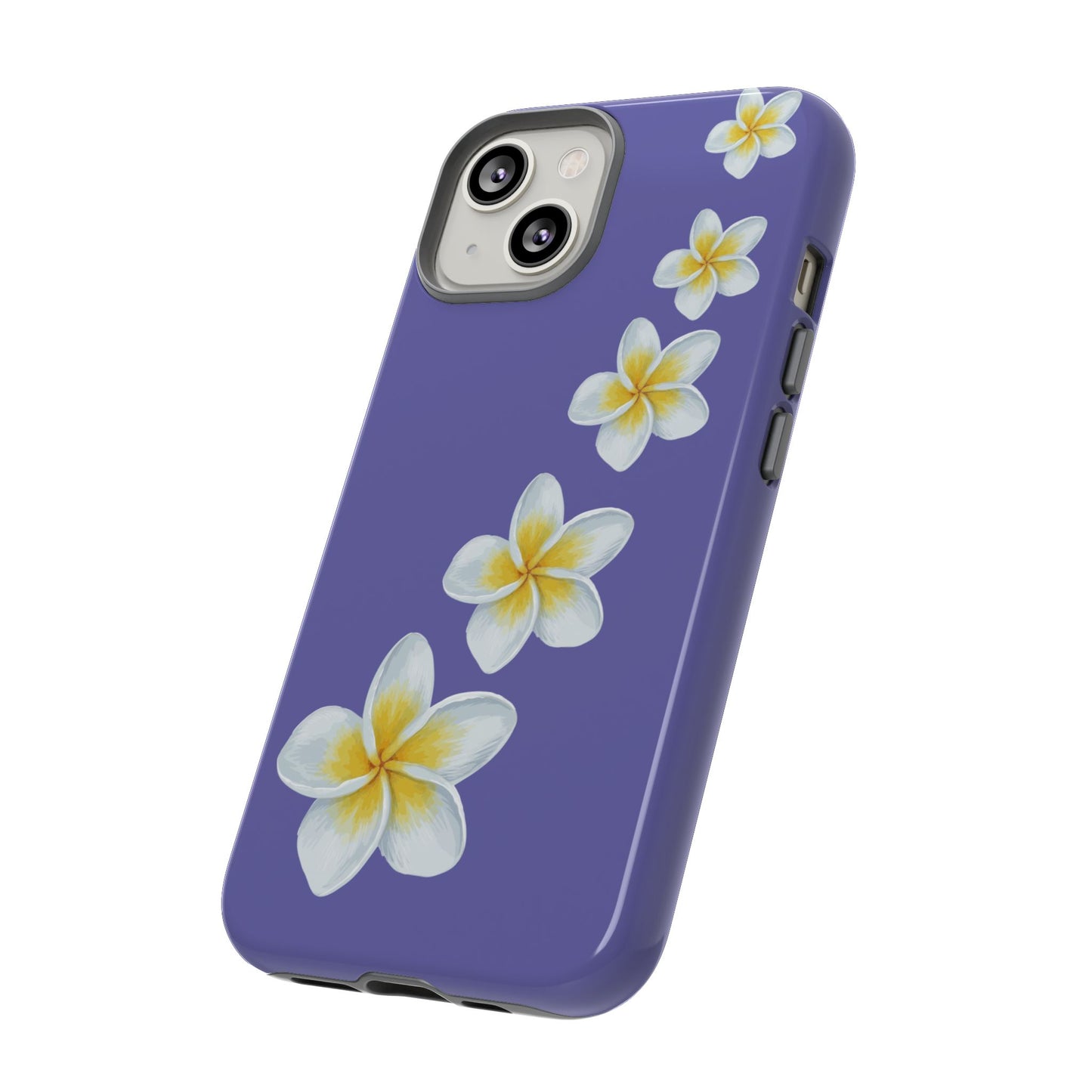 Flower Me Indigo Durable Phone Case