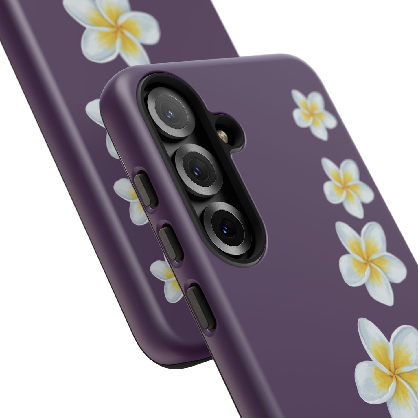 Flower Me Purple Durable Phone Case