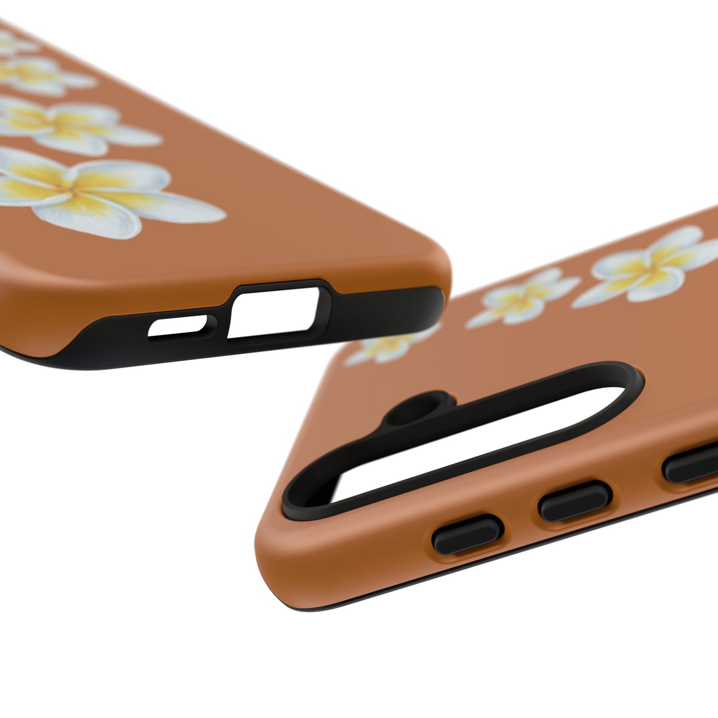 Flower Me Orange Durable Phone Cases